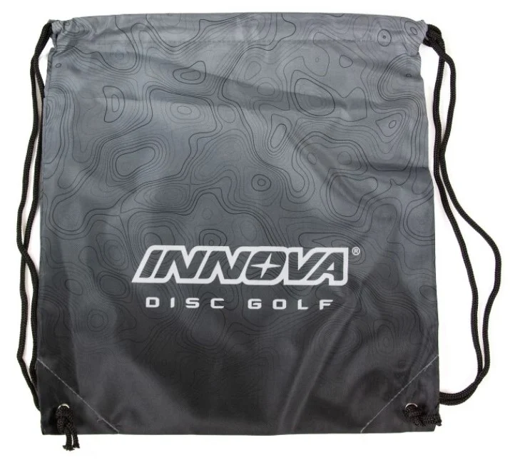 Innova Drawstring Bag_Topography_Gray Fade Innova Player Drawstring Bag - Gray Fade, Topography Star