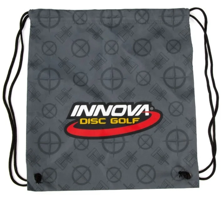 Innova Drawstring Bag_Basket Star_Gray Charcoal Innova Player Drawstring Bag - Gray Charcoal, Basket Star