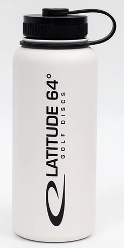 160985.jpg Latitude 64 Stainless Steel Canteen - White, Latitude 64