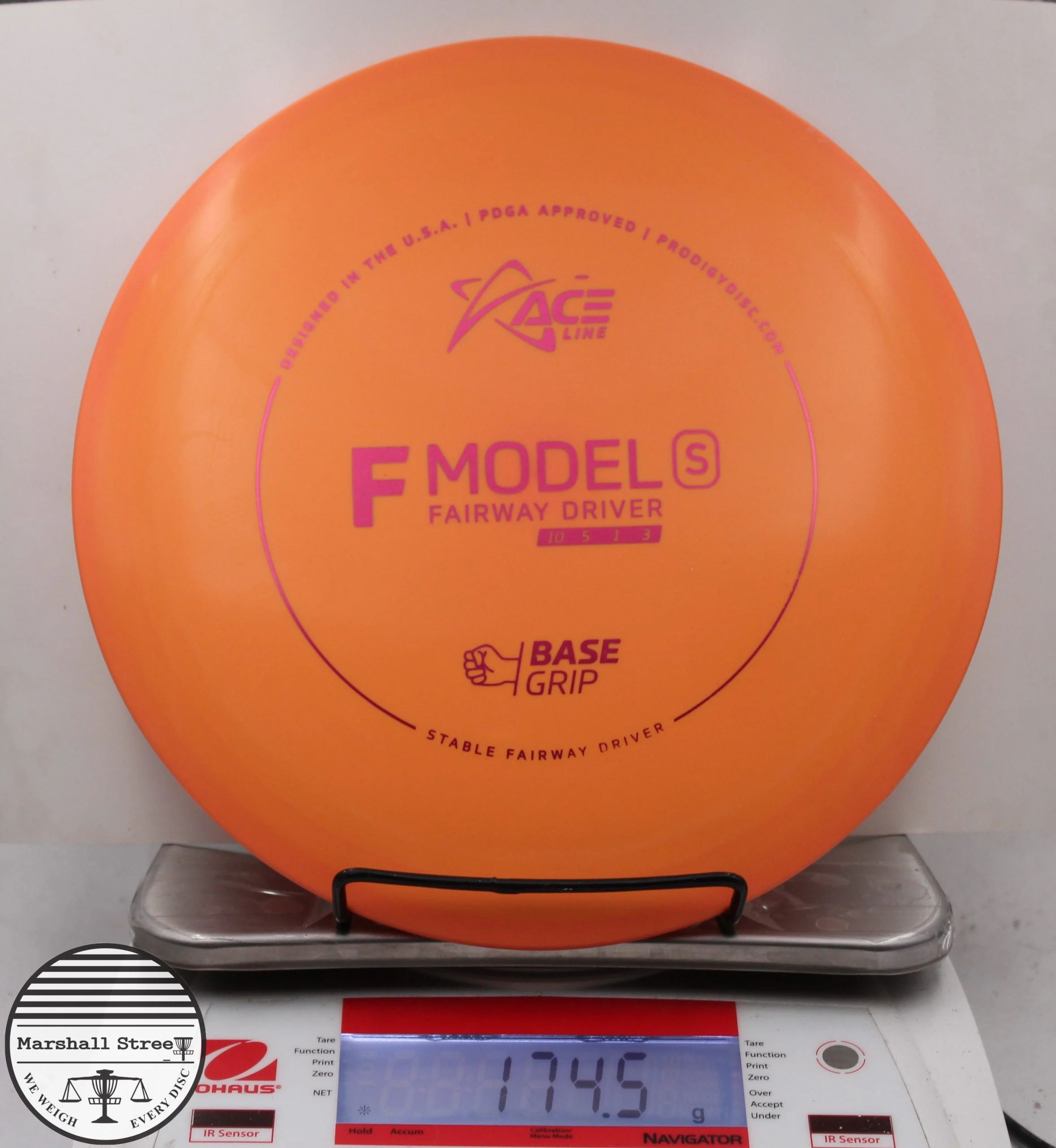 177684.jpg Glow Base Grip F Model S - #14 Orange, 175