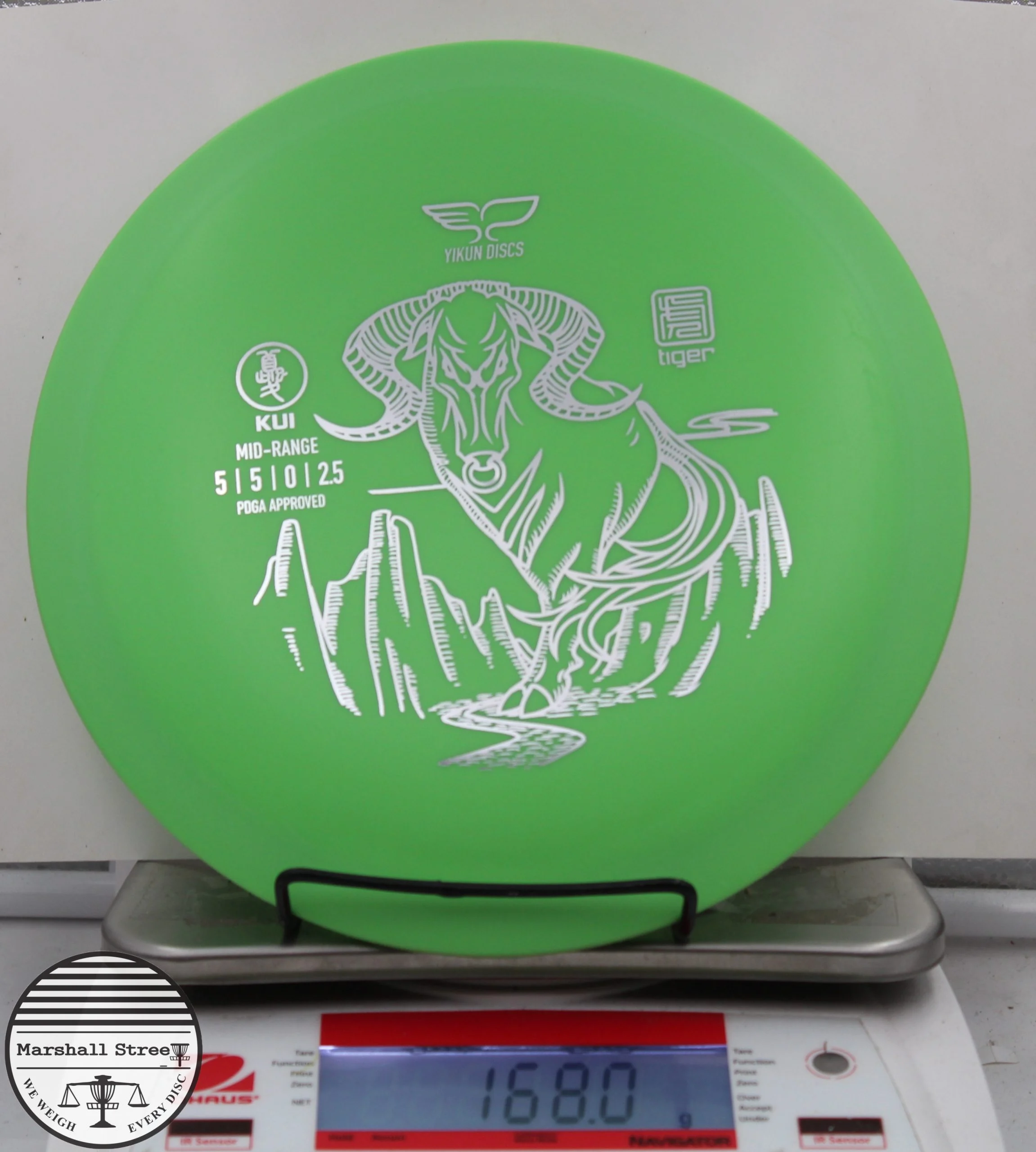 170494.jpg Tiger Line Kui - #17 Green, 168