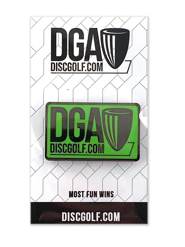 5832-1.jpg DGA Logo Pin - Green, DGA Logo