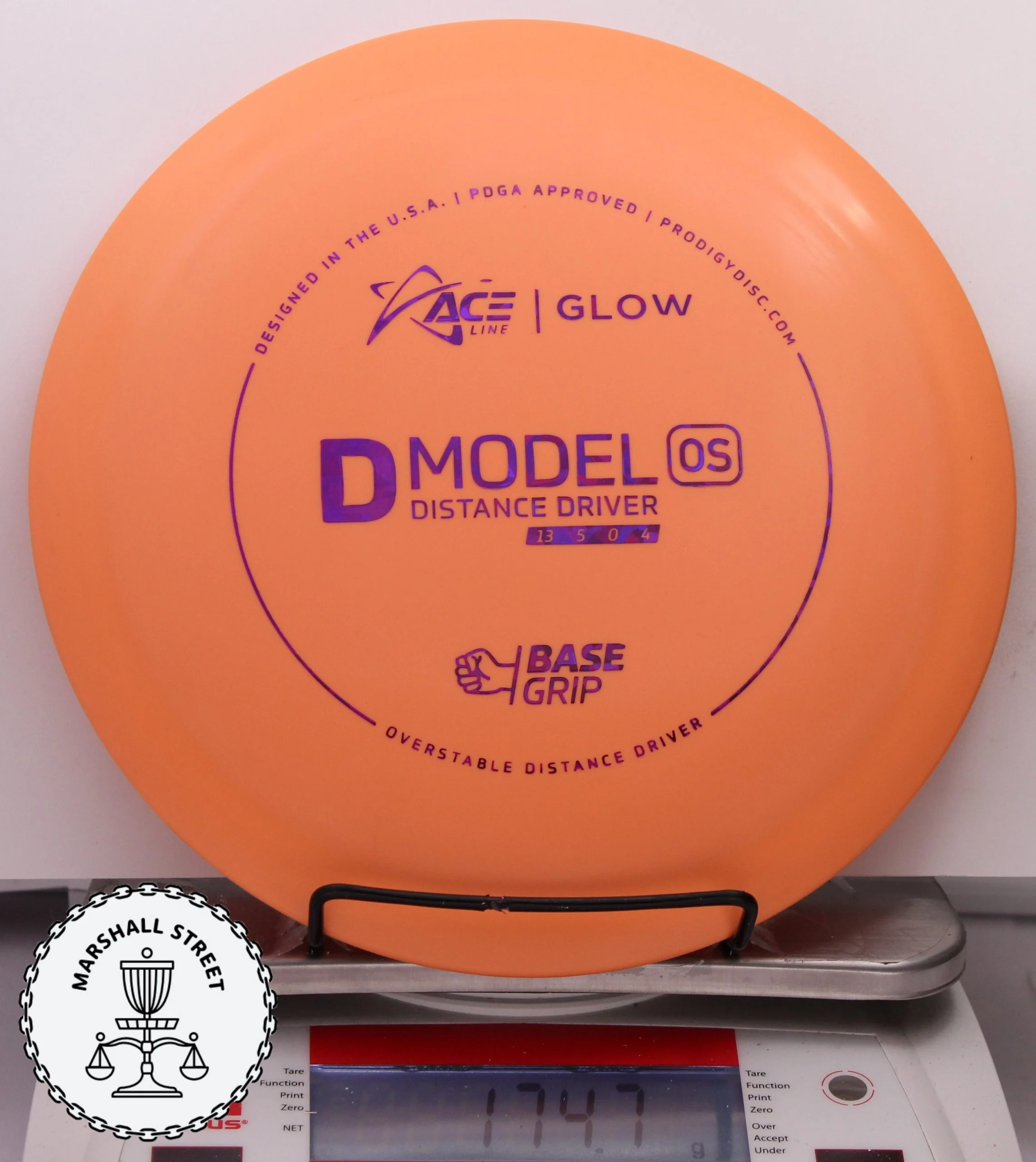 29490.jpg Glow Base Grip D Model OS - #08 Orange, 175