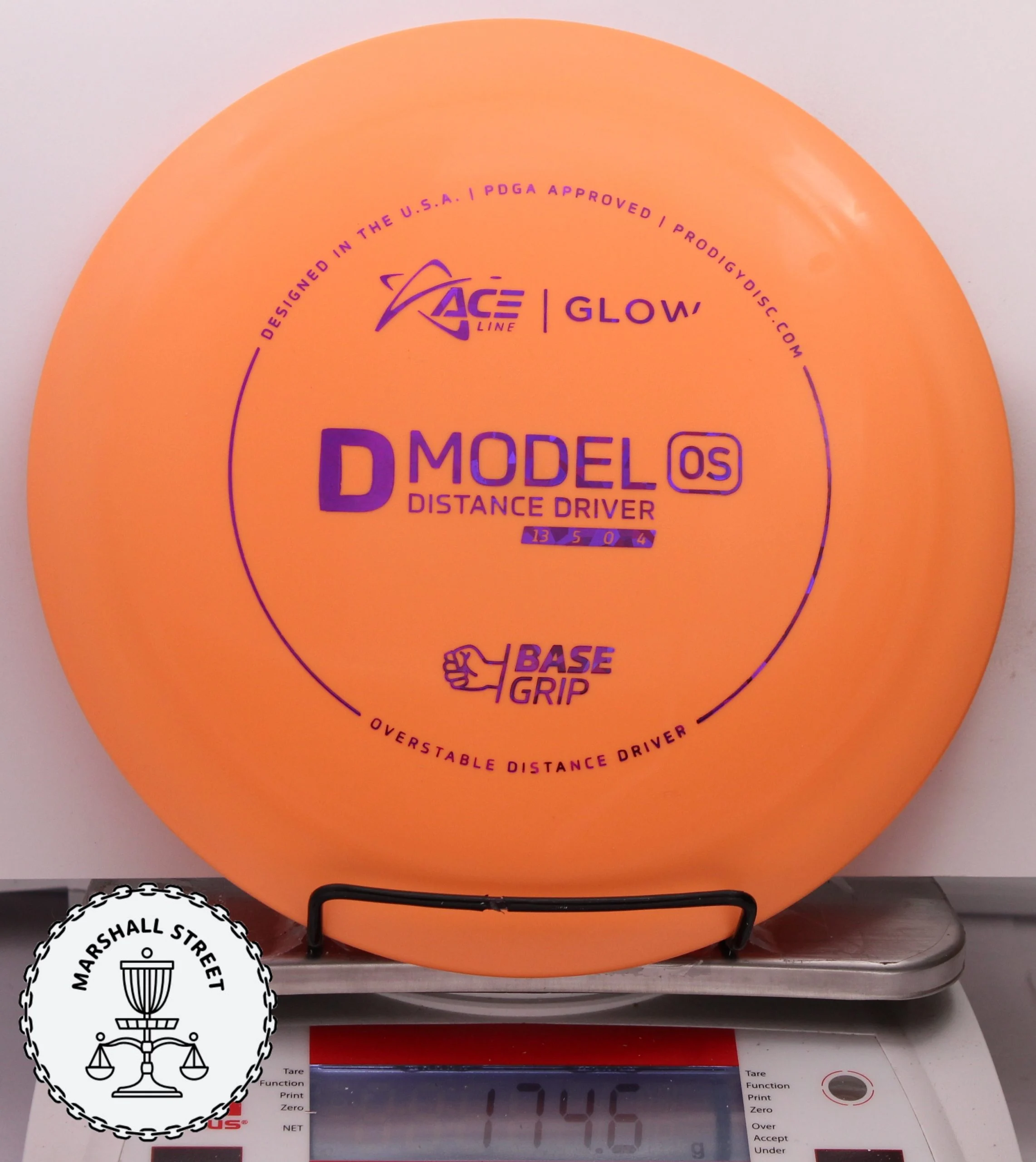 29486.jpg Glow Base Grip D Model OS - #04 Orange, 175