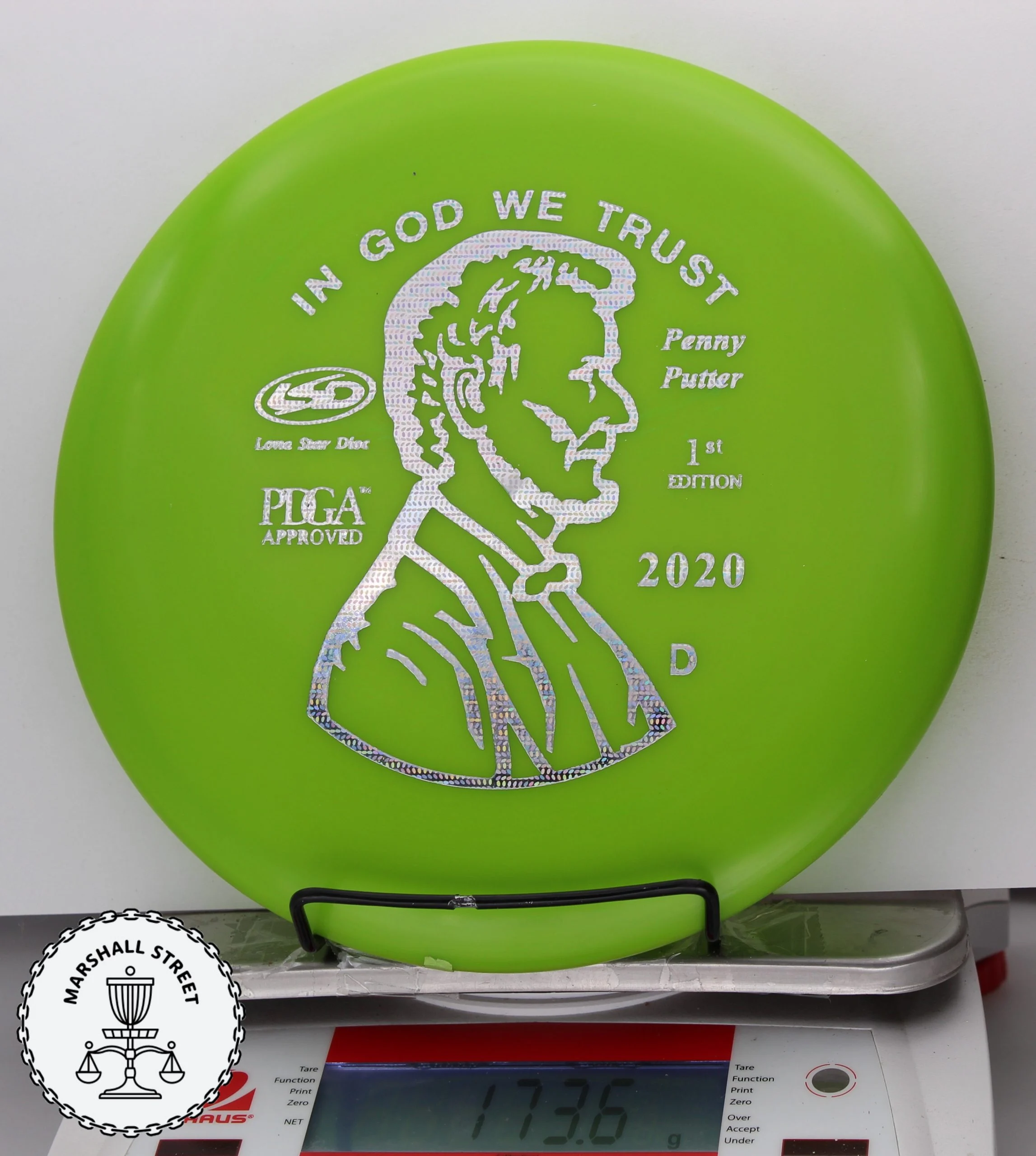 65432.jpg Bravo Penny Putter - #28 Green, 174