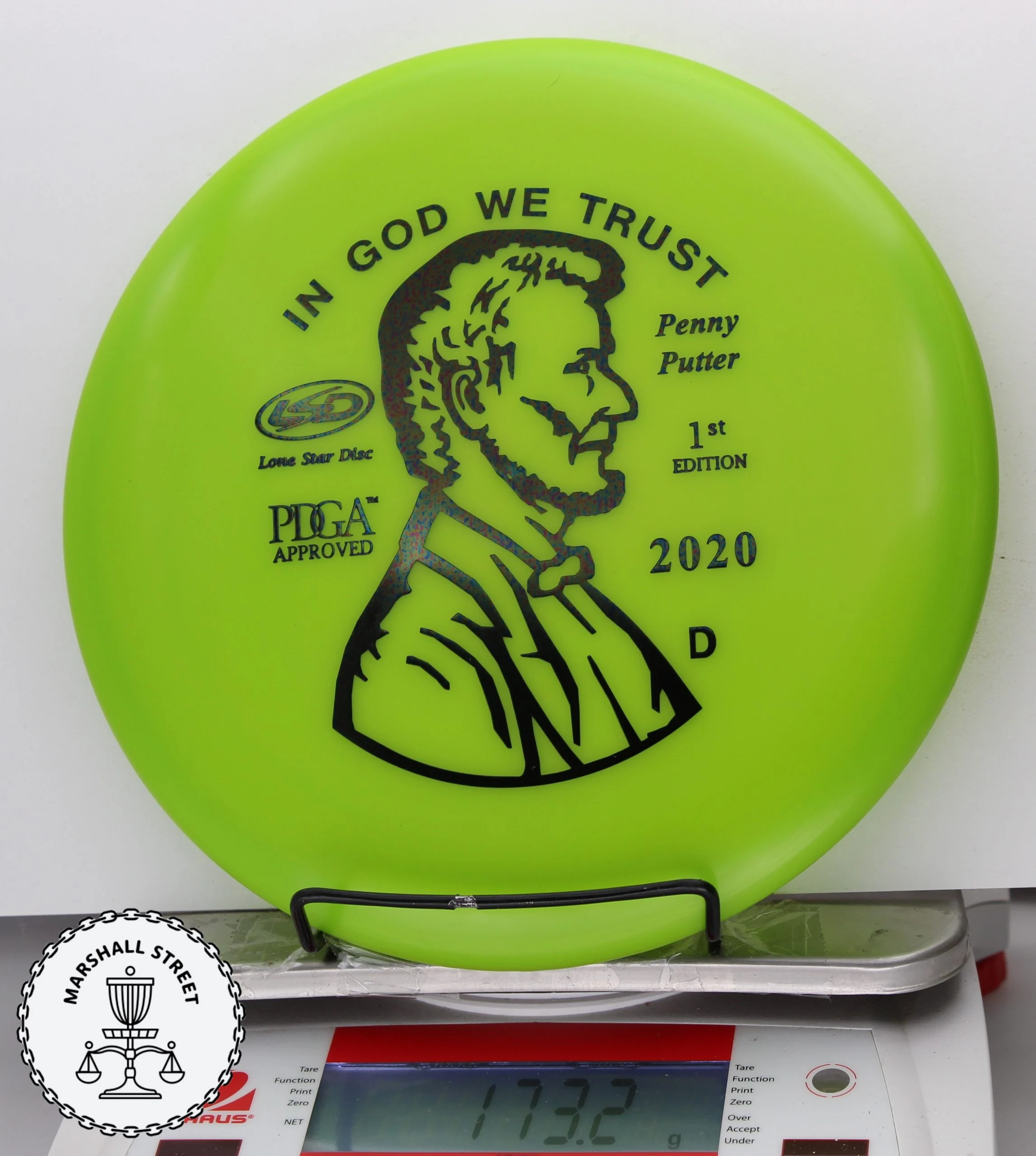 65452.jpg Bravo Penny Putter - #48 Green, 173