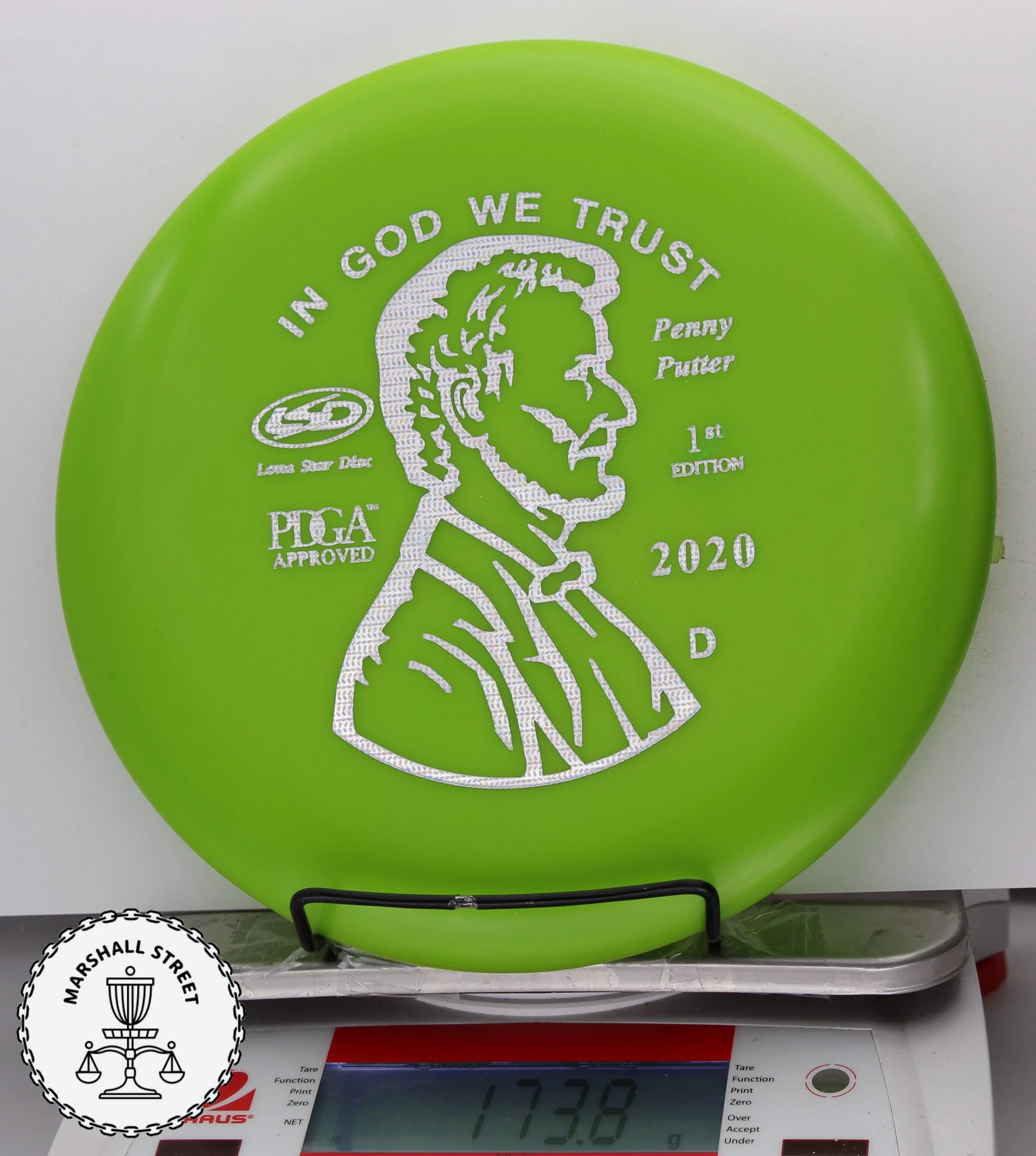 65439.jpg Bravo Penny Putter - #35 Green, 174