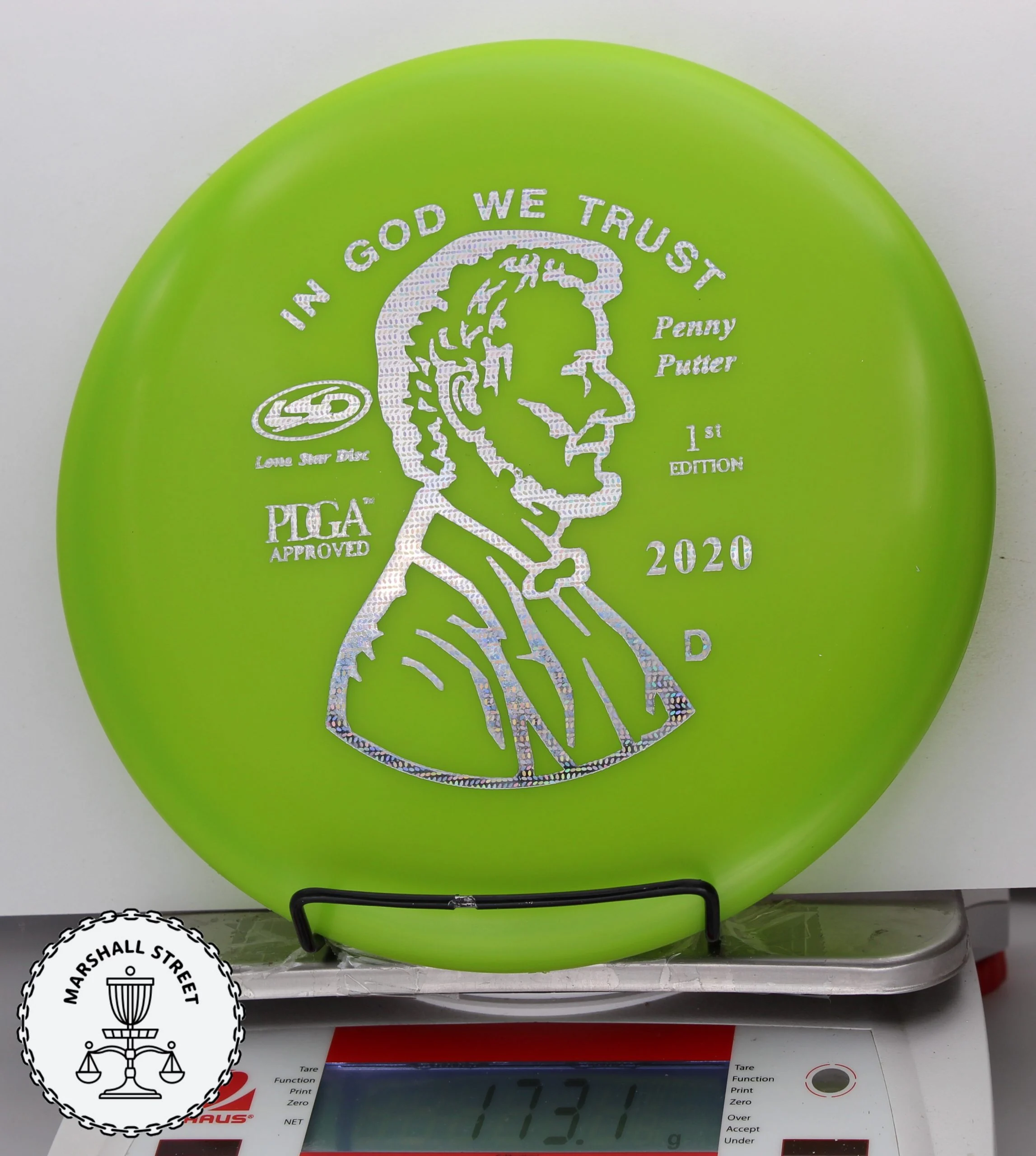 65438.jpg Bravo Penny Putter - #34 Green, 173