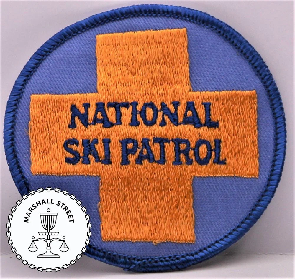 64066-1.jpg National Ski Patrol Patch - Blue Golden, 3" Round