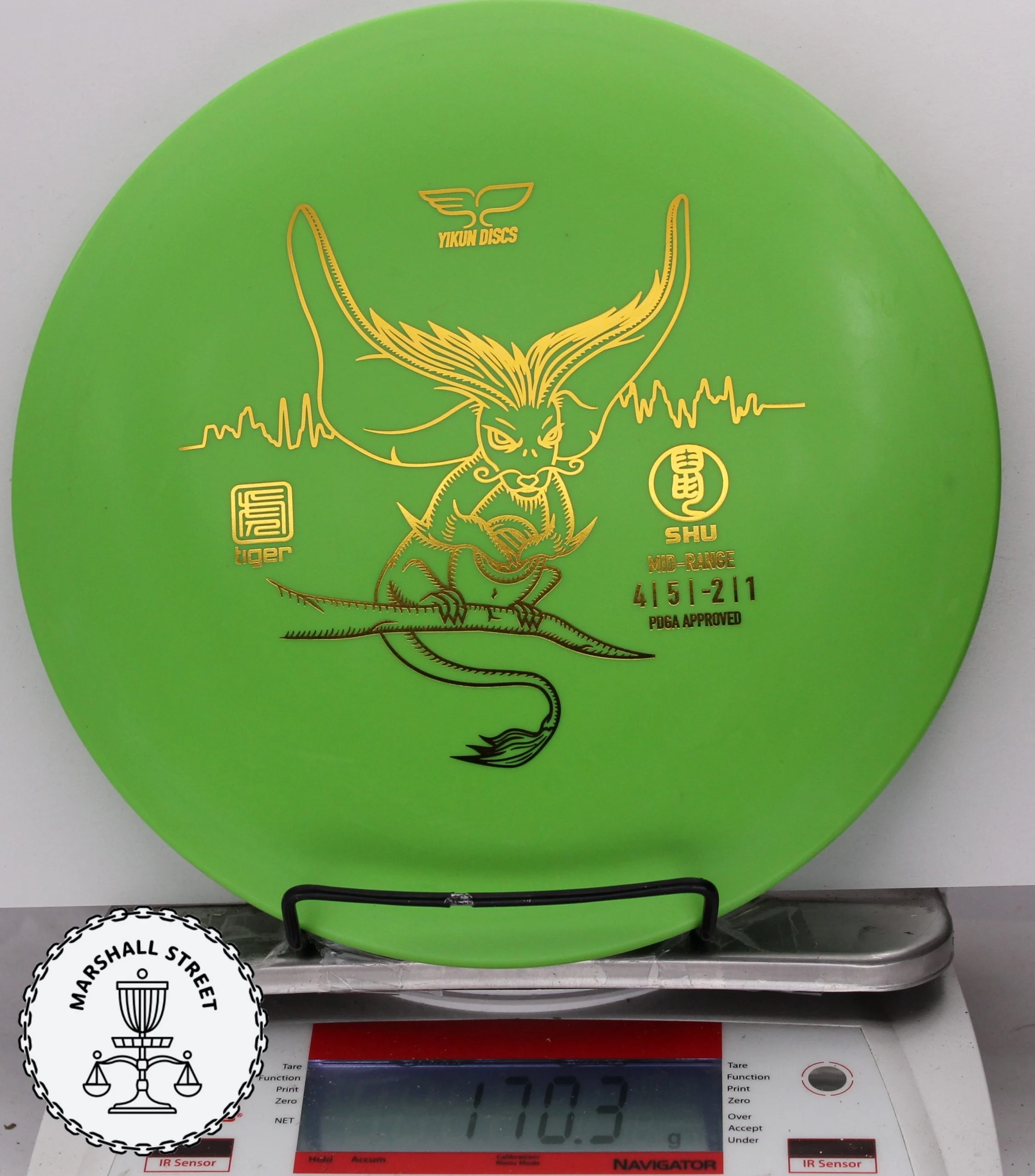 61421.jpg Tiger Line Shu - #32 Green, 170