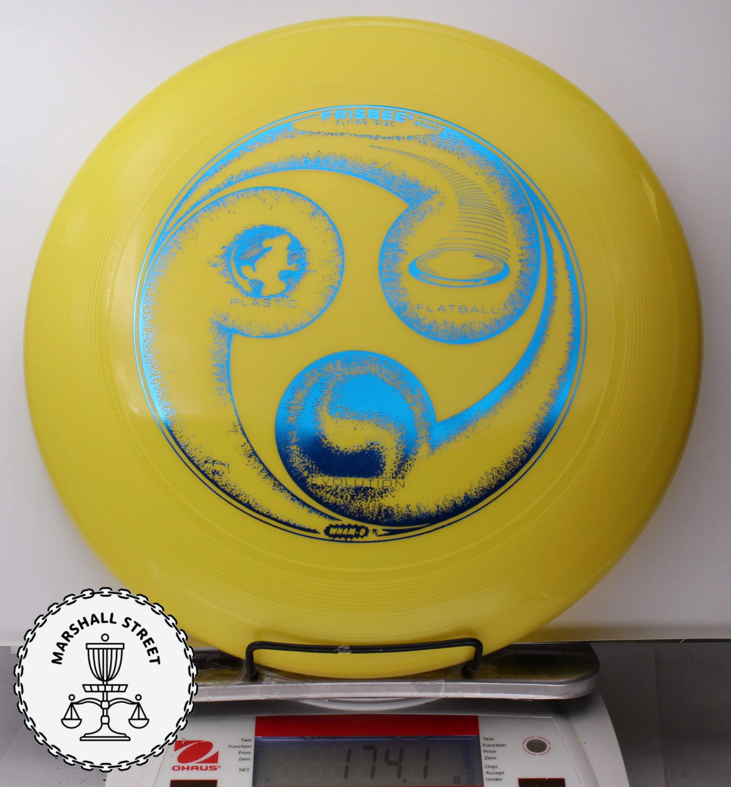 57448.jpg Wham-O UMAX Frisbee - #35 Yellow, 174