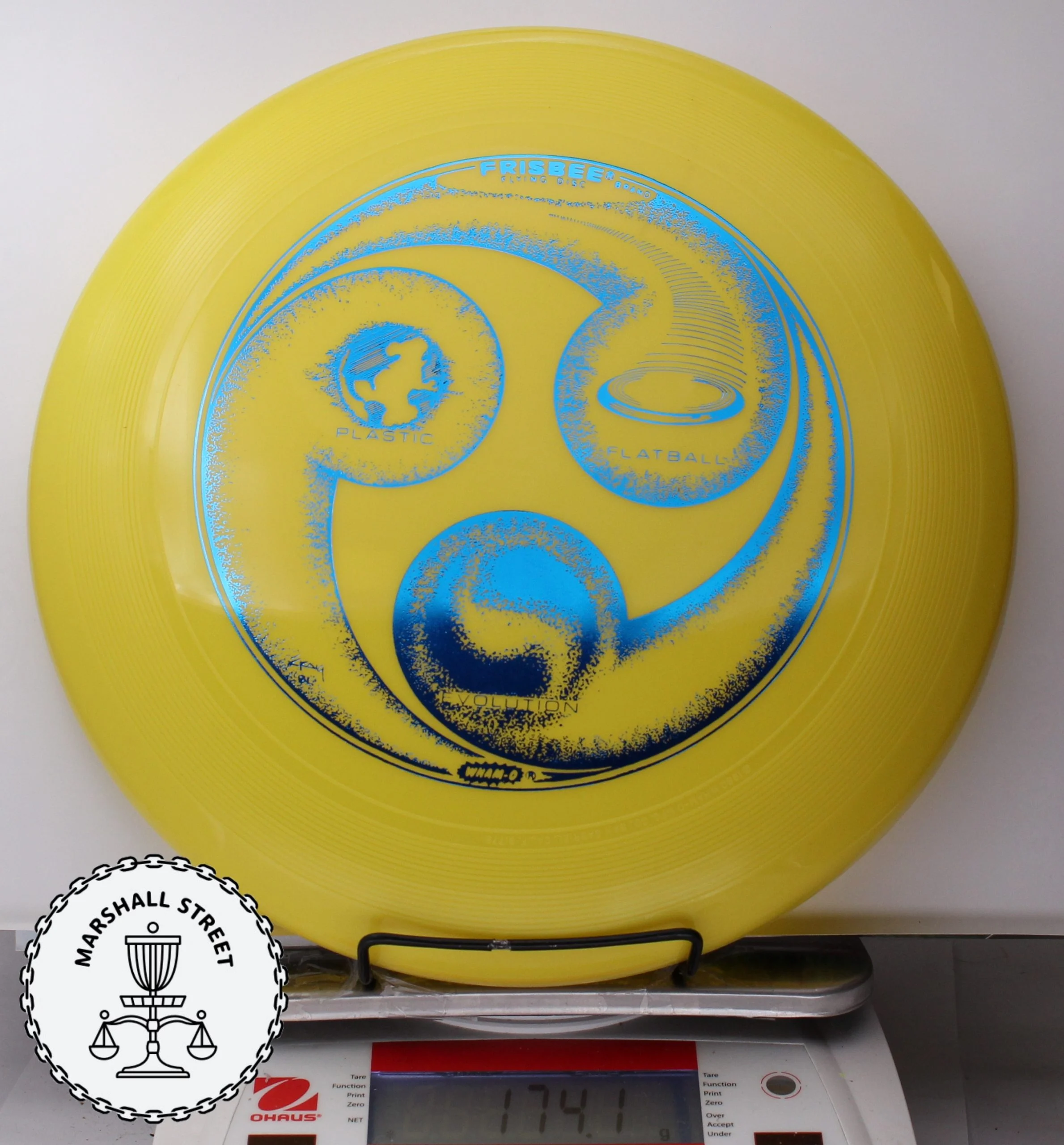57446.jpg Wham-O UMAX Frisbee - #33 Yellow, 174