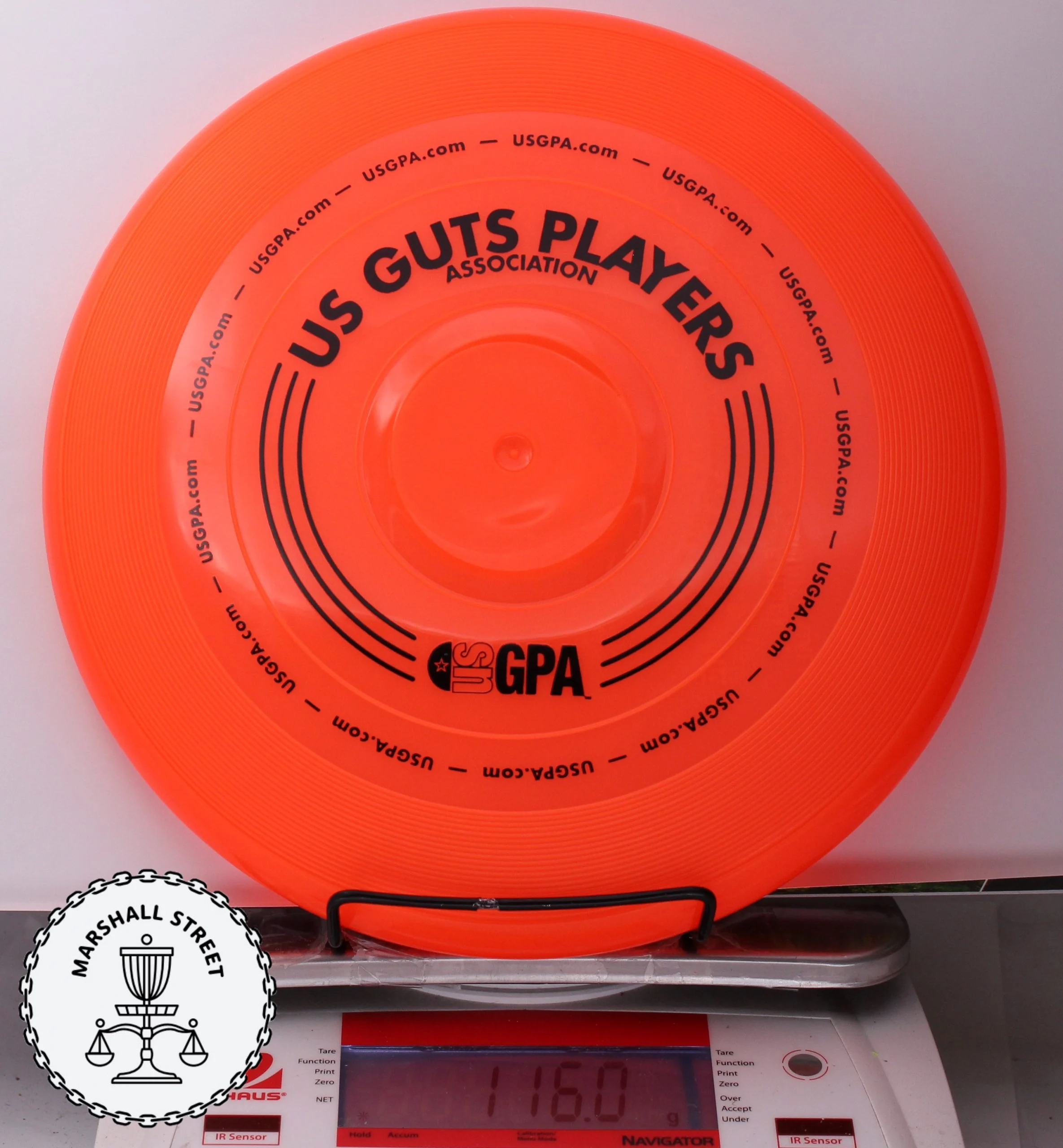 57397.jpg Wham-O Guts Disc - #09 Orange, 116