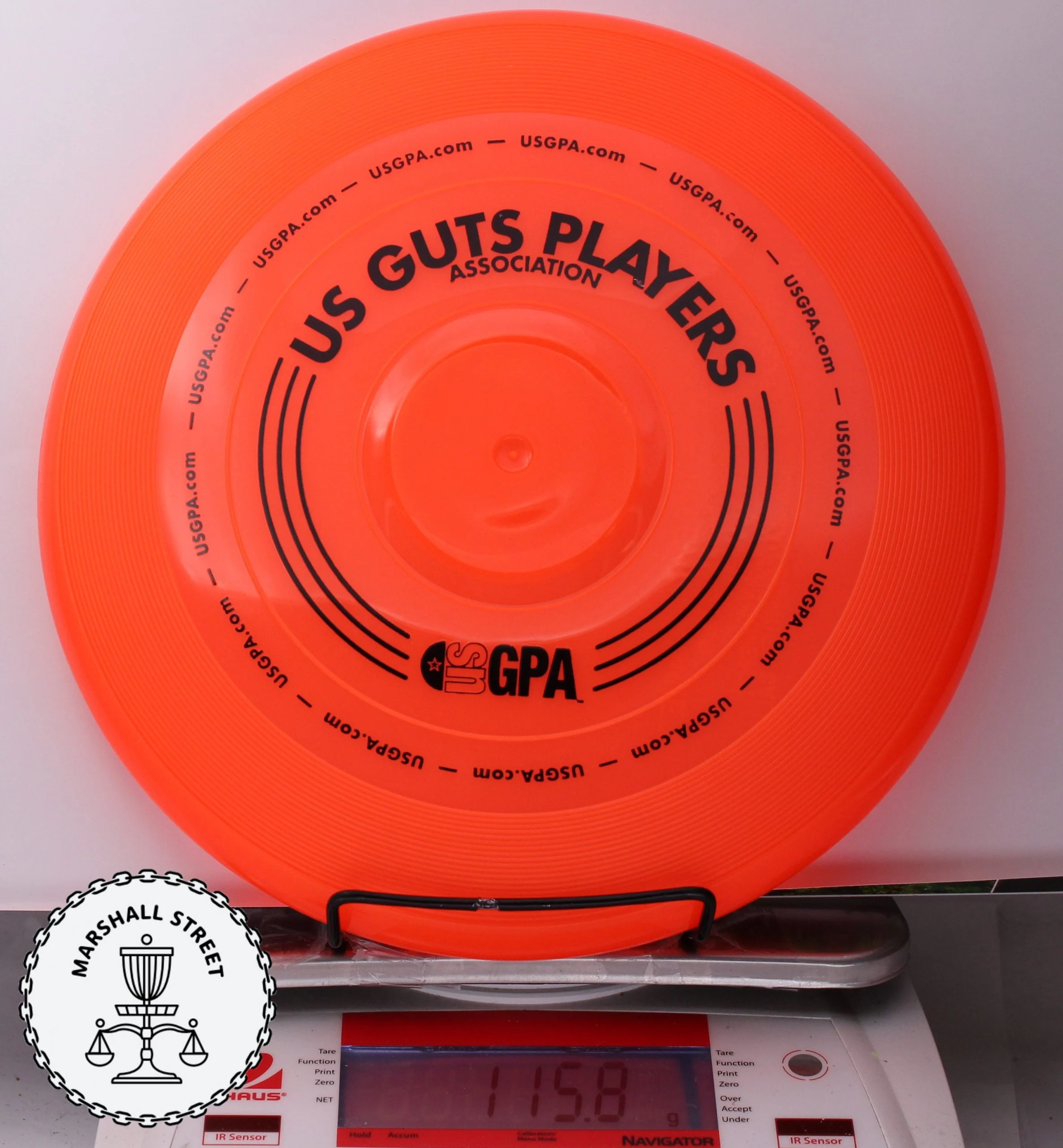 57394.jpg Wham-O Guts Disc - #06 Orange, 116