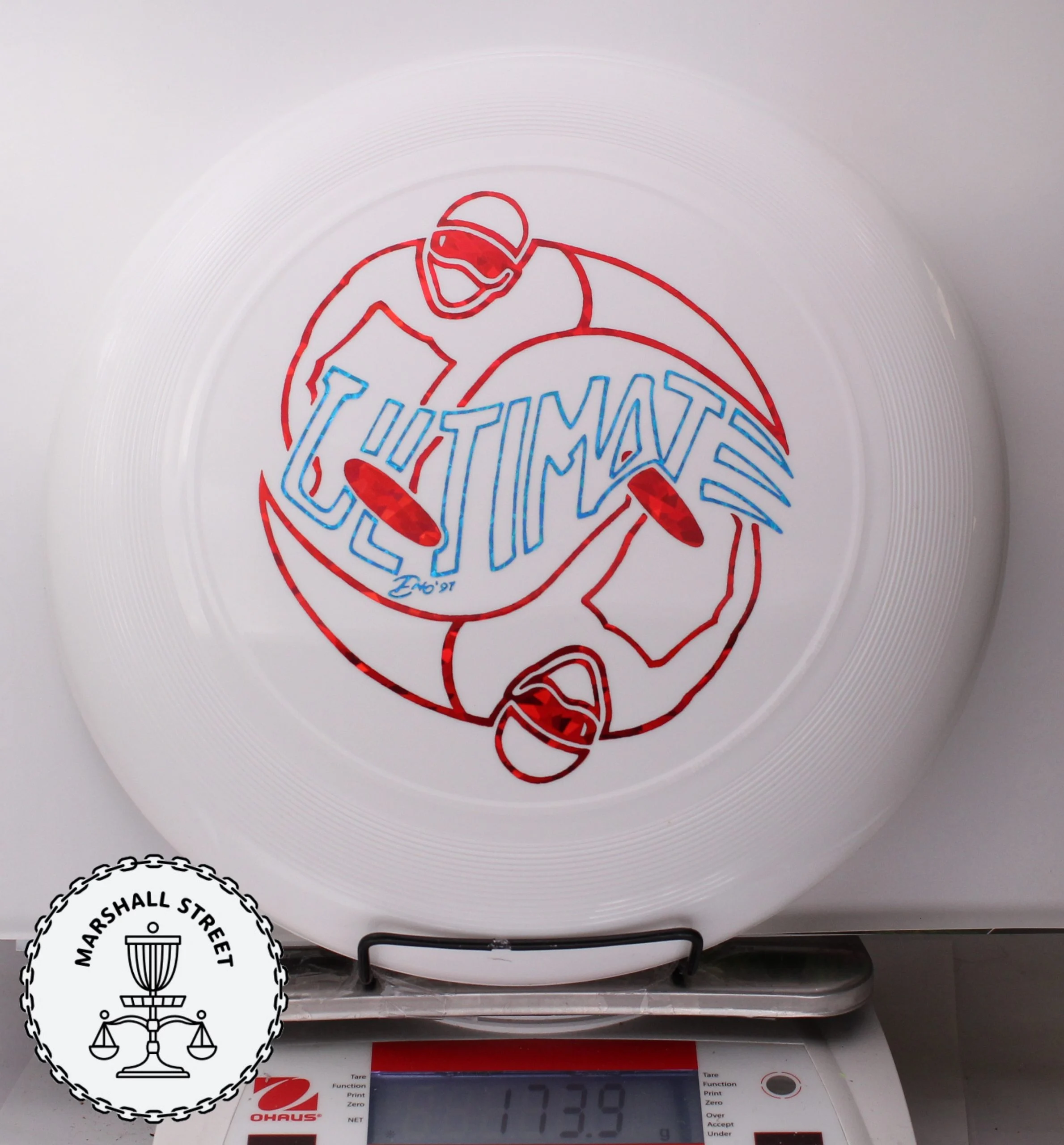 57450.jpg Wham-O UMAX Frisbee - #38 White, 174