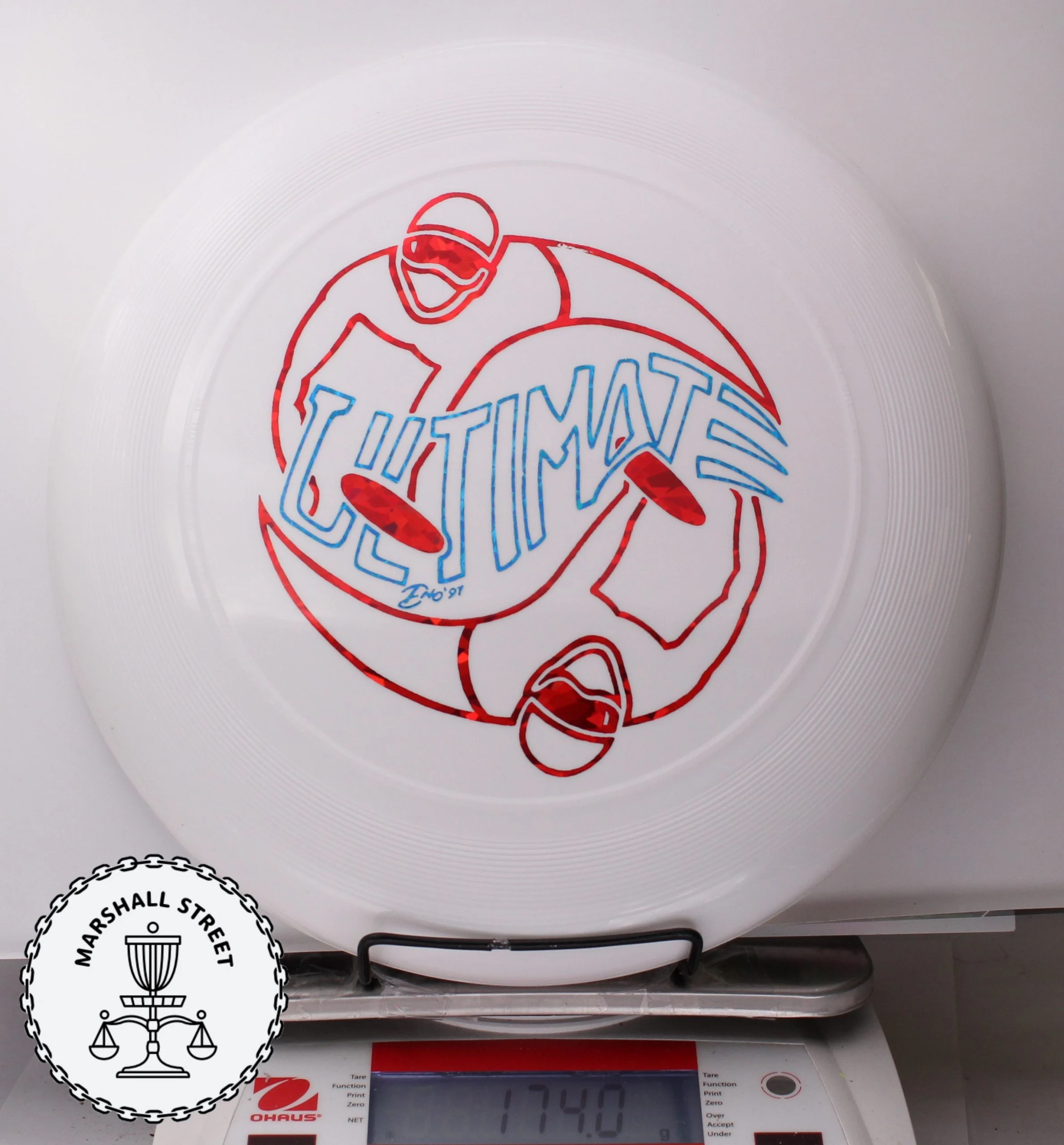 57449.jpg Wham-O UMAX Frisbee - #37 White, 174