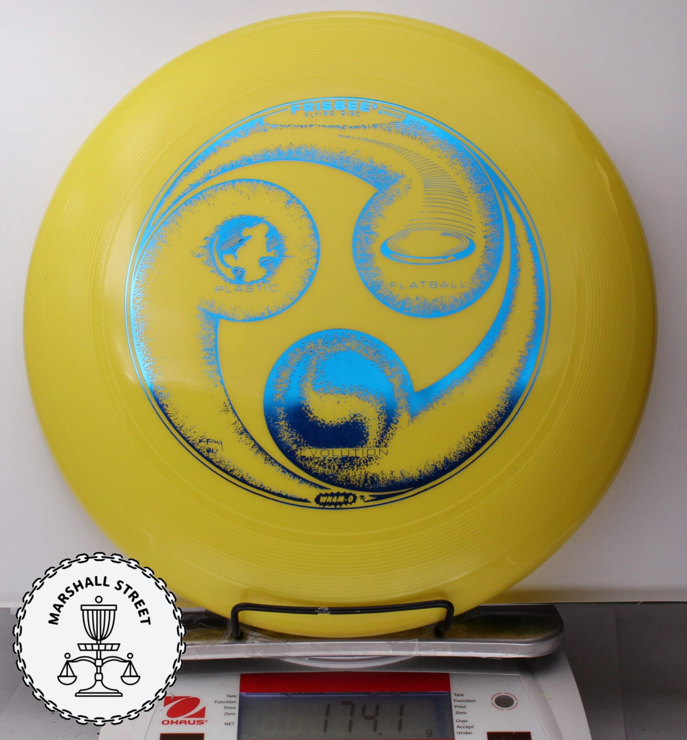 57447.jpg Wham-O UMAX Frisbee - #34 Yellow, 174