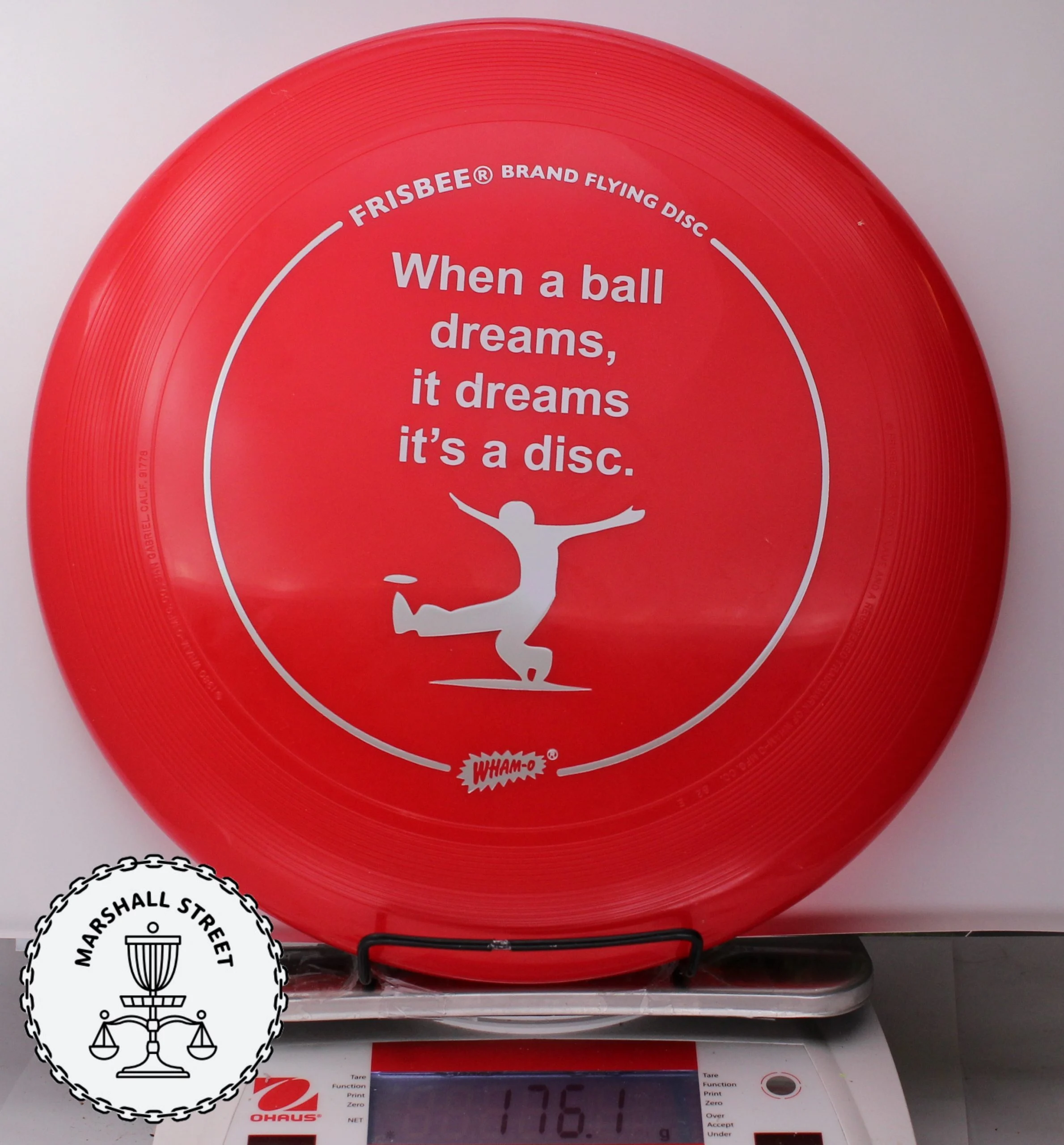 57428.jpg Wham-O UMAX Frisbee - #15 Red, 176