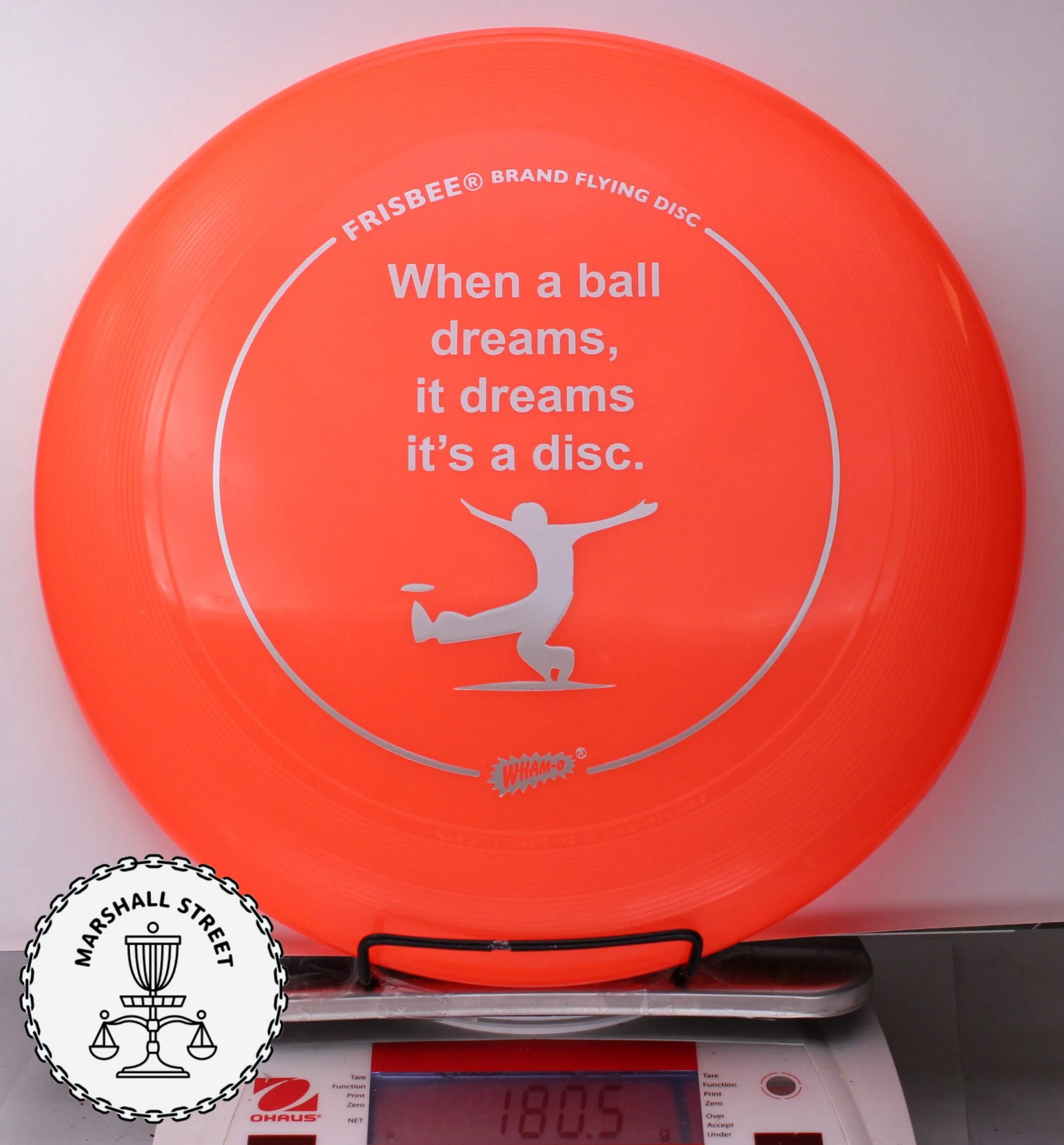 57424.jpg Wham-O UMAX Frisbee - #11 Orange, 180