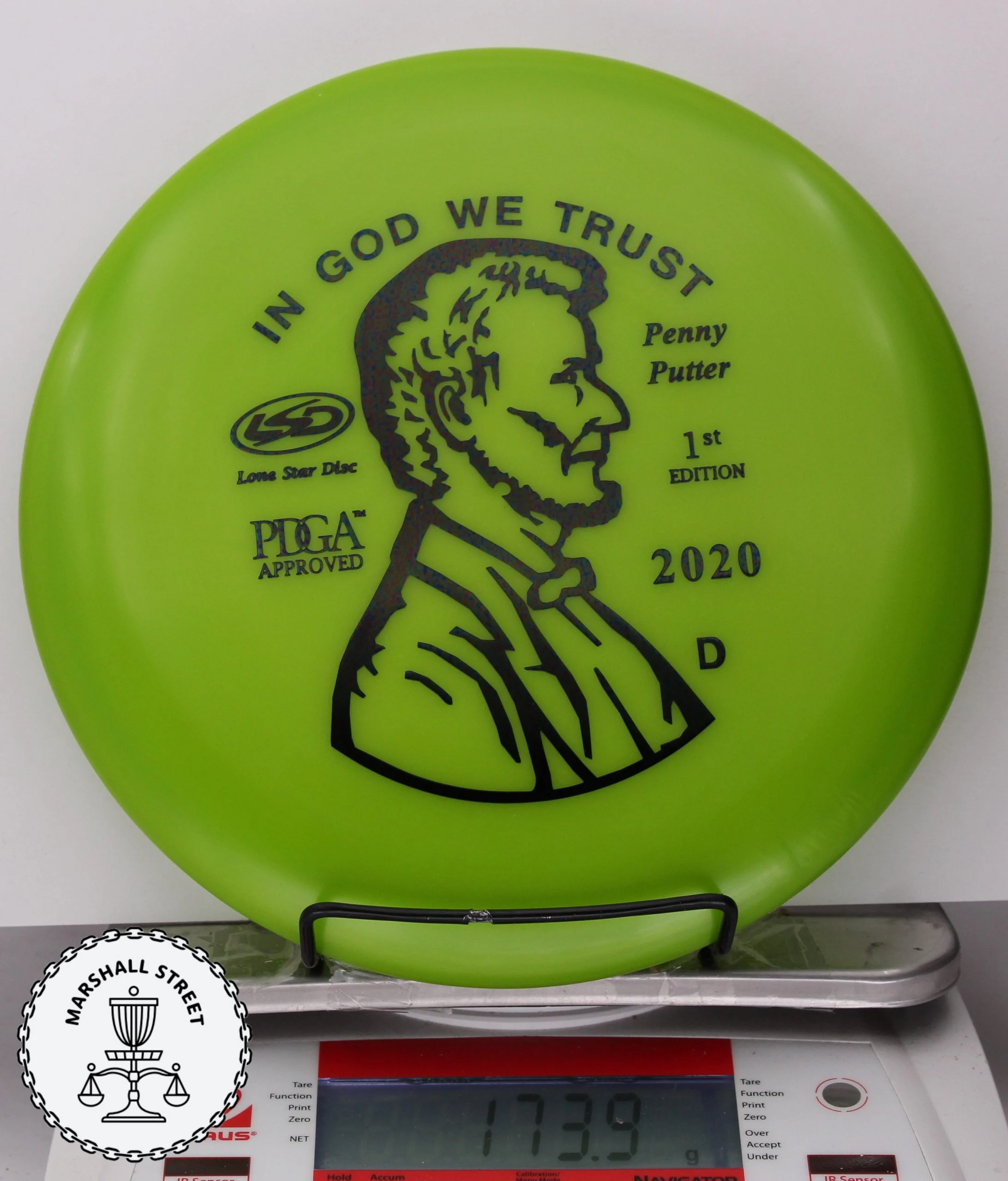53331.jpg Bravo Penny Putter - #08 Green, 174