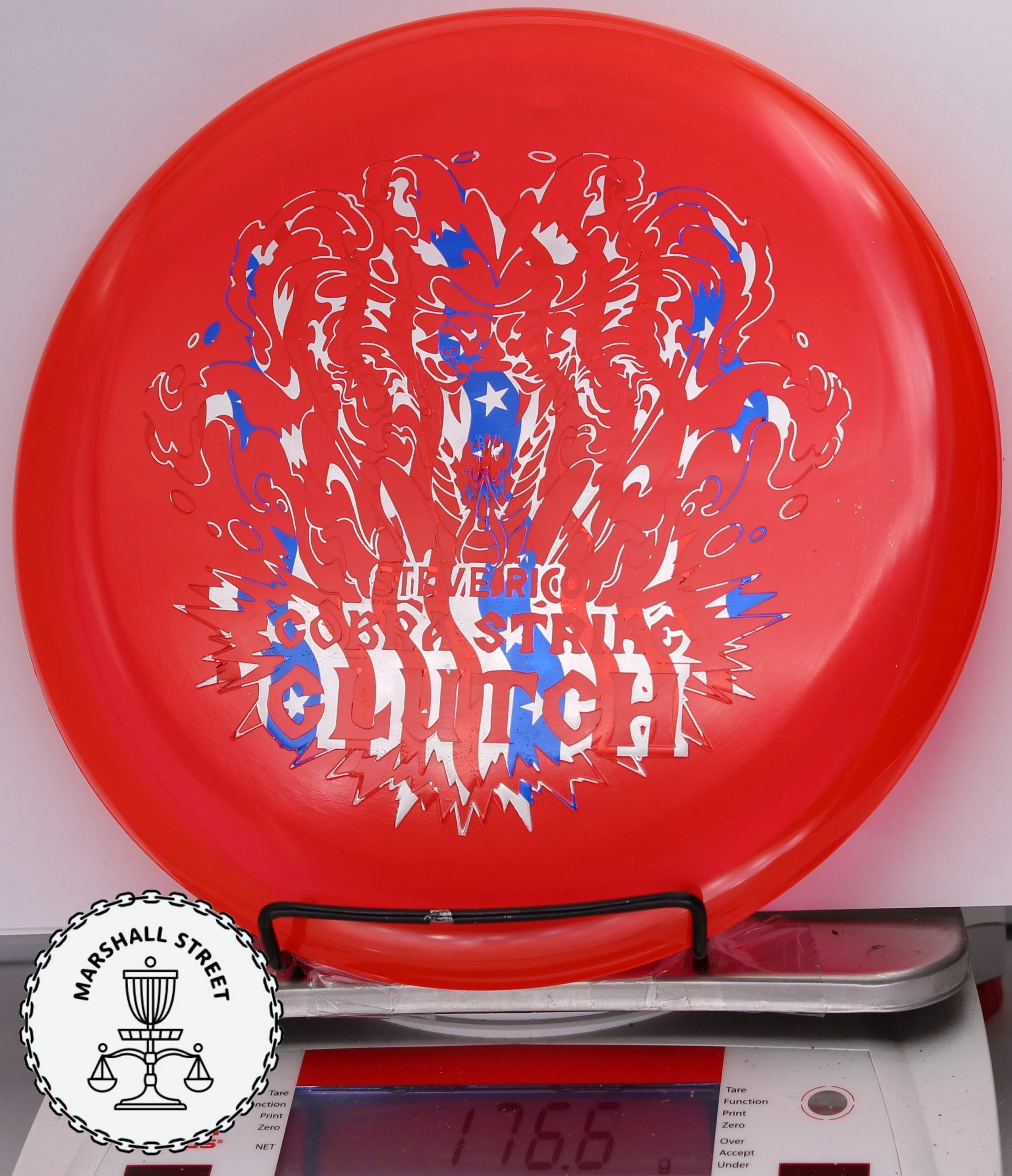 72575.jpg CobraStrike Clutch, SteveRico - #50 Red, 177