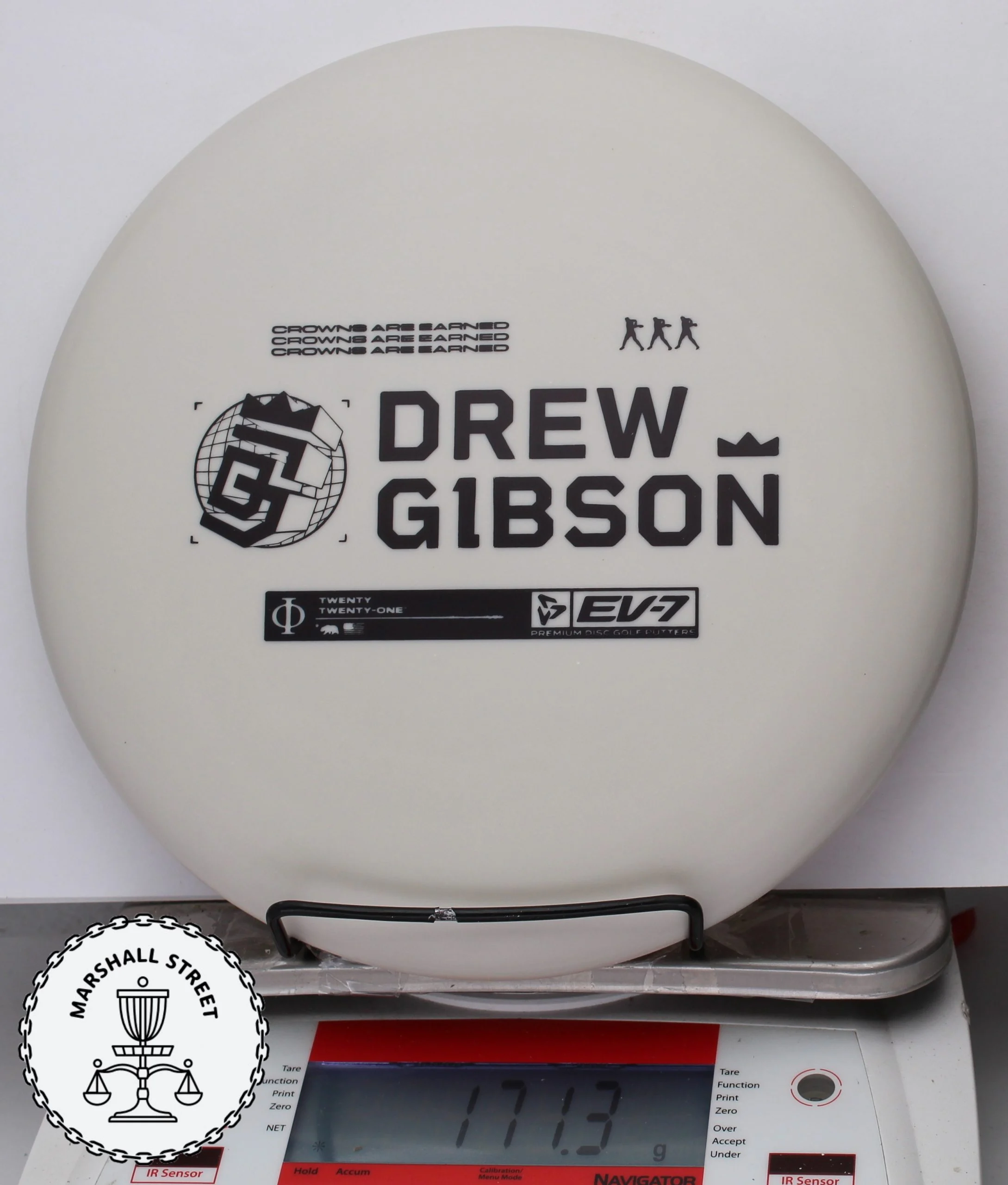 Phi_OG Medium_Drew Gibson_17 EV-7 Phi, Drew Gibson OG Medium - #17 White, 171