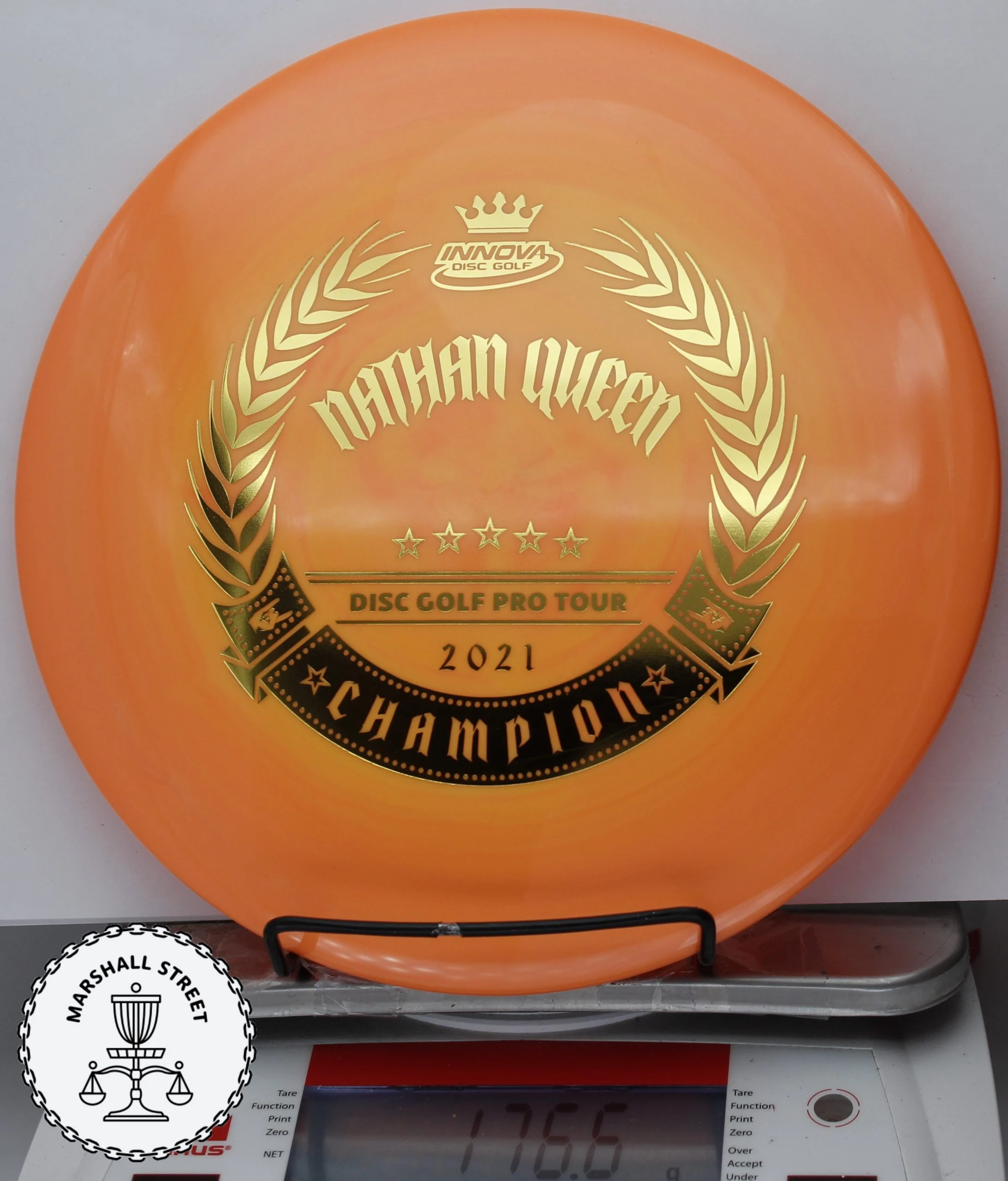 240589.jpg Star Thunderbird, Nathan Queen '21 DGPT Champion - #27 Orange, 177