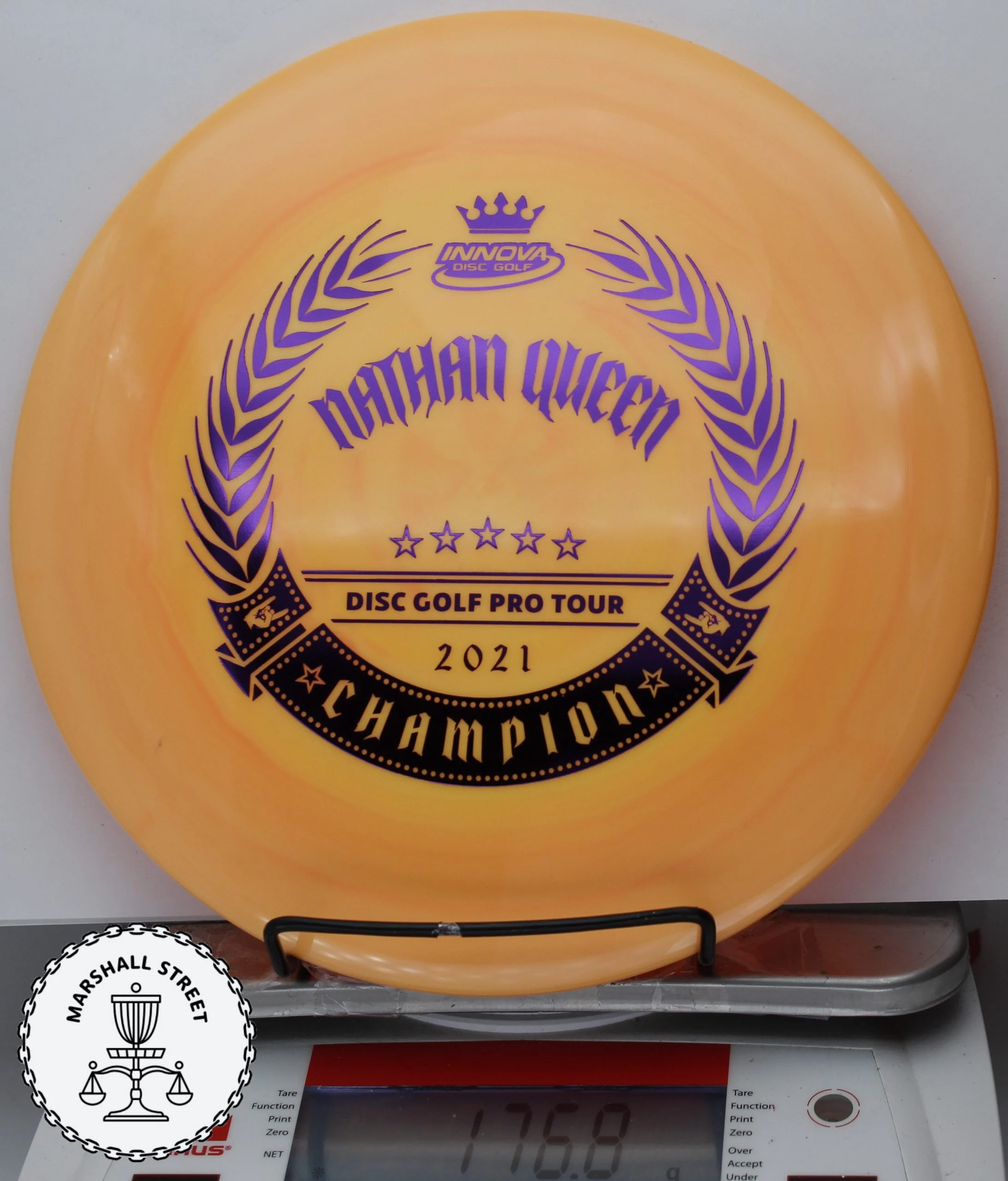 240588.jpg Star Thunderbird, Nathan Queen '21 DGPT Champion - #26 Orange, 177