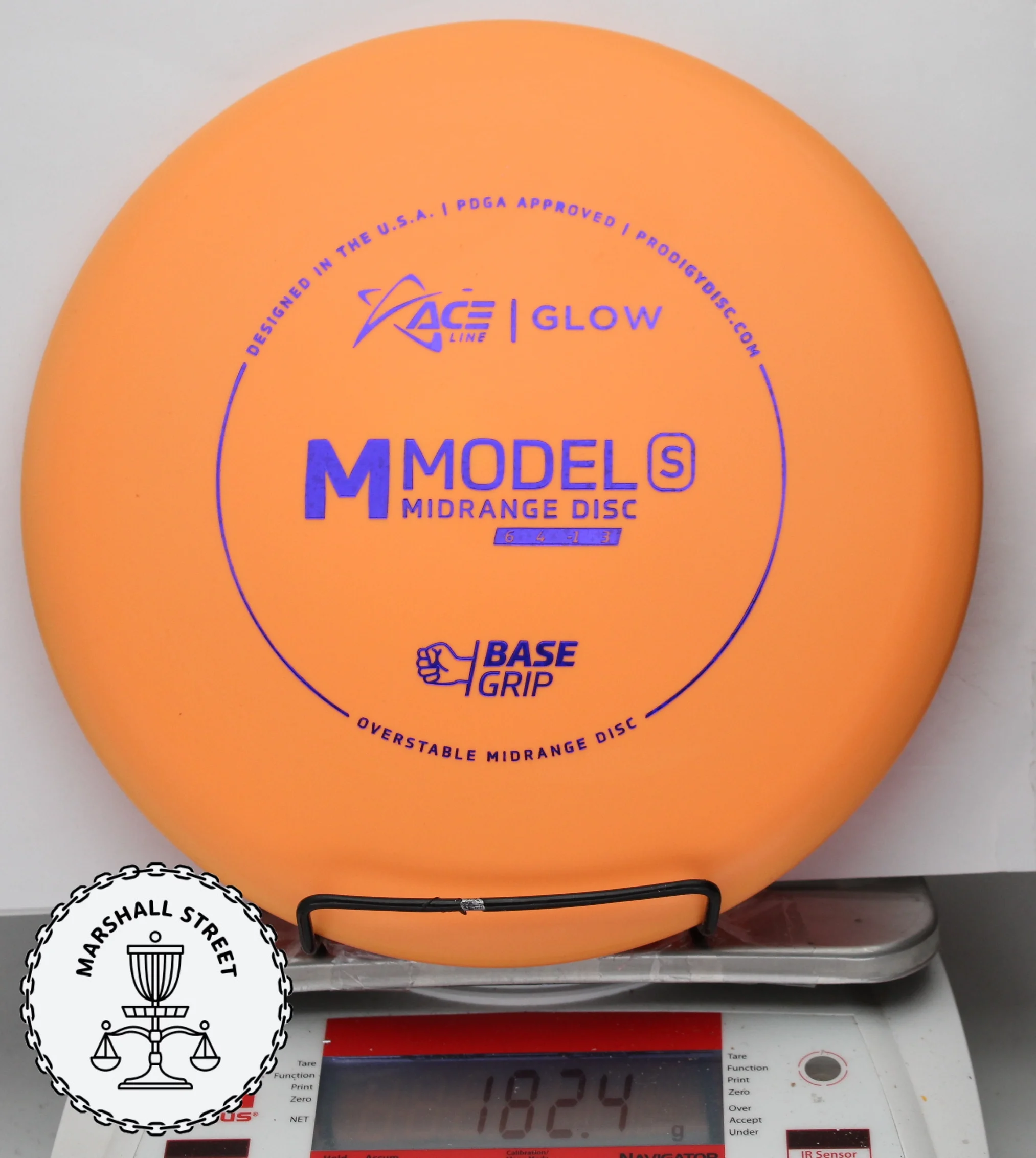 263458.jpg Glow Base Grip M Model S - #54 Orange, 182