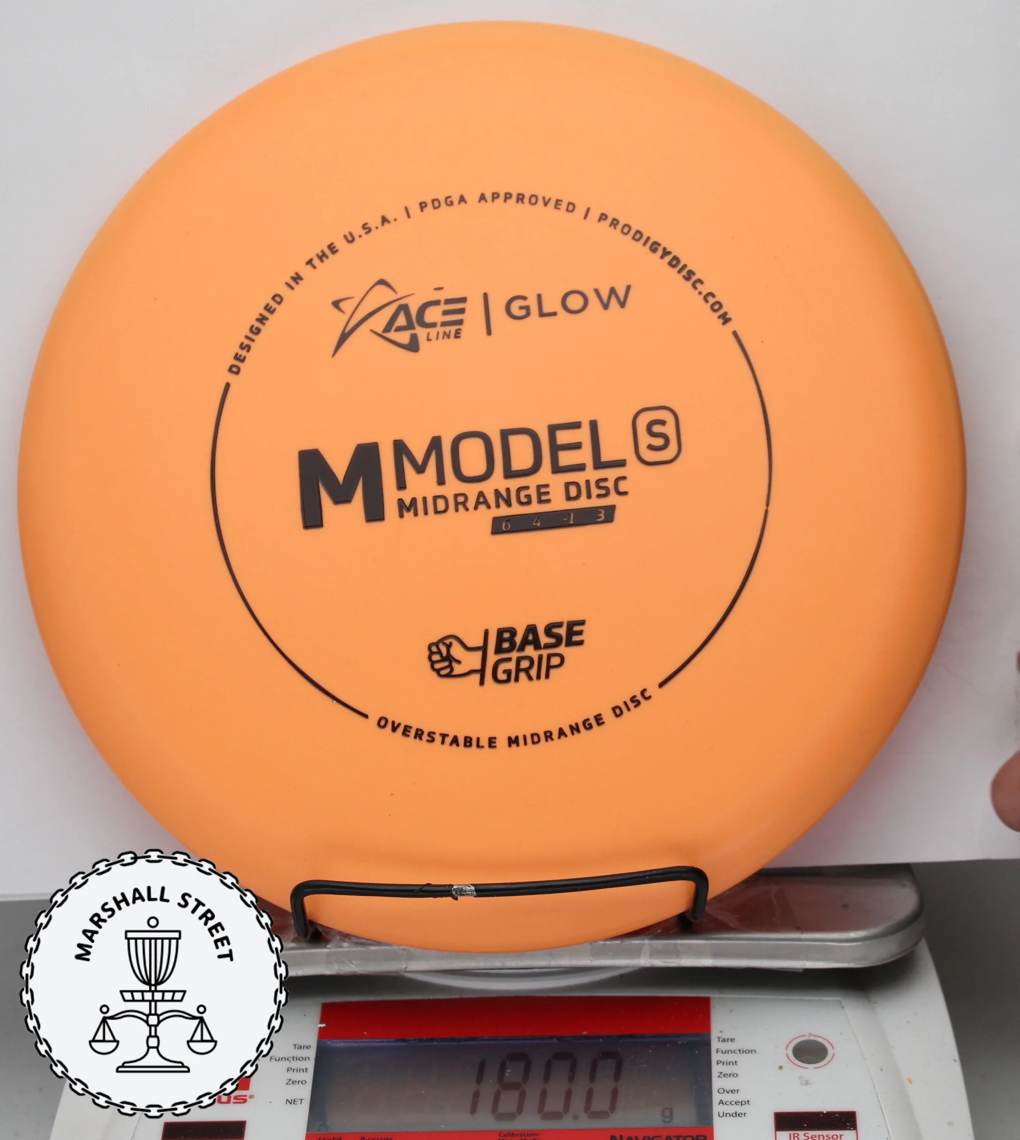 263454.jpg Glow Base Grip M Model S - #50 Orange, 180