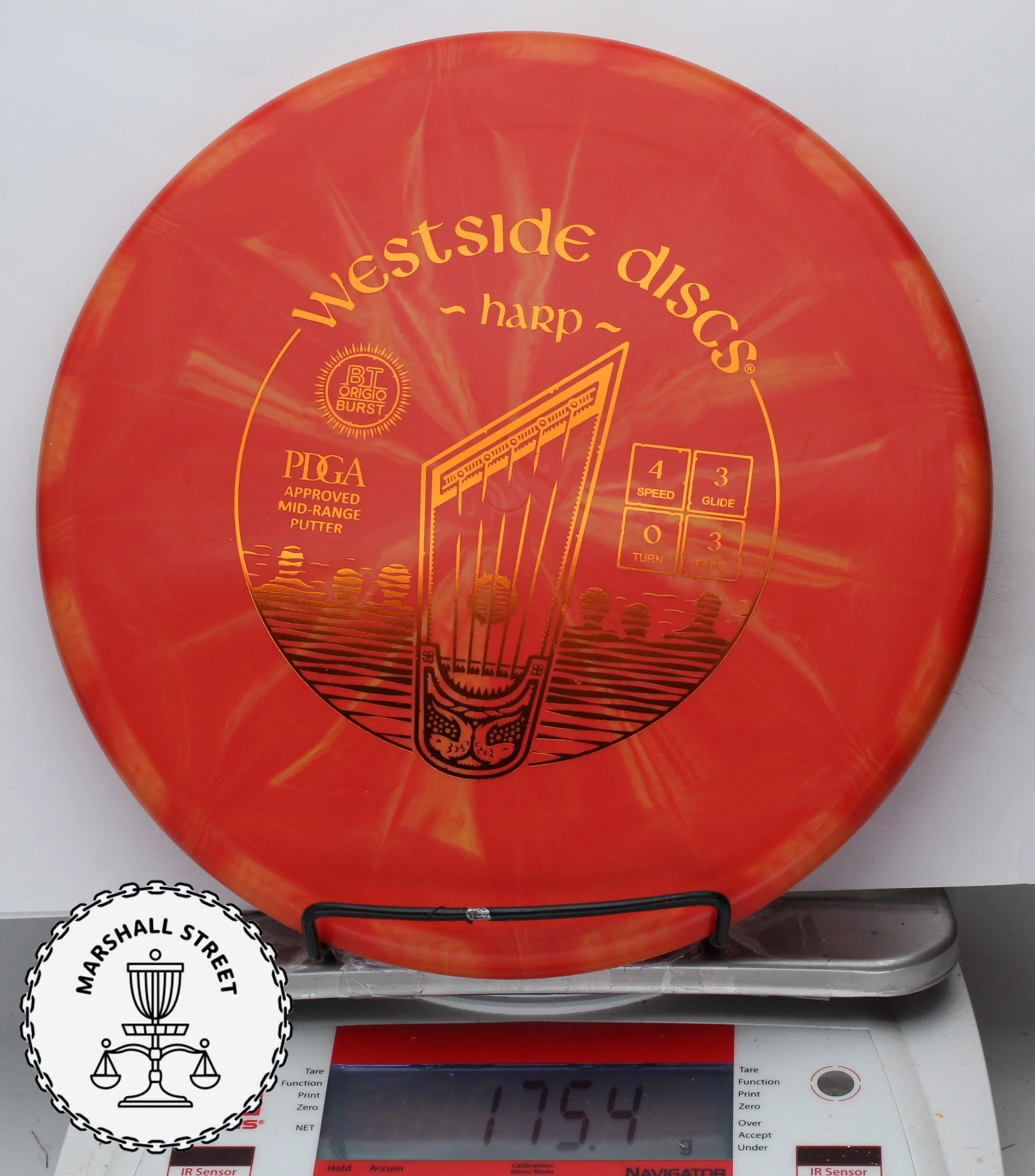 260992.jpg Origio Burst Harp - #21 Orange, 175