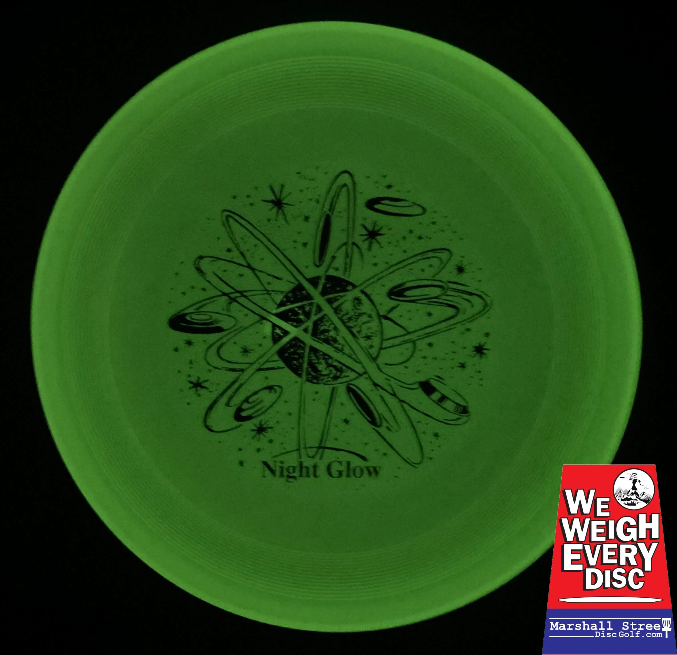 Night Glow Chomper Dog Disc - Image 2