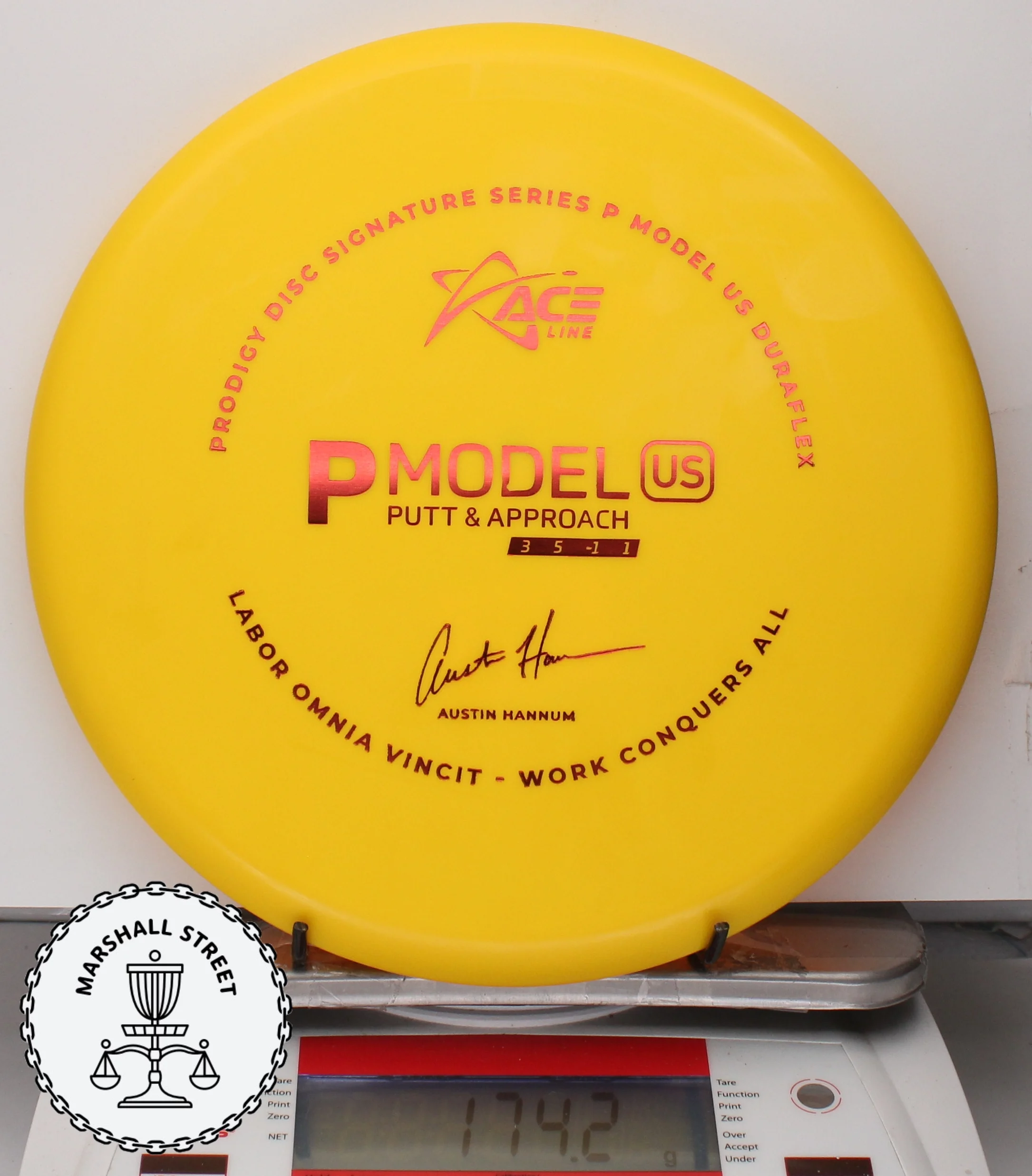38334.jpg P Model US, DuraFlex A Hannum '22 - #05 Yellow, 174