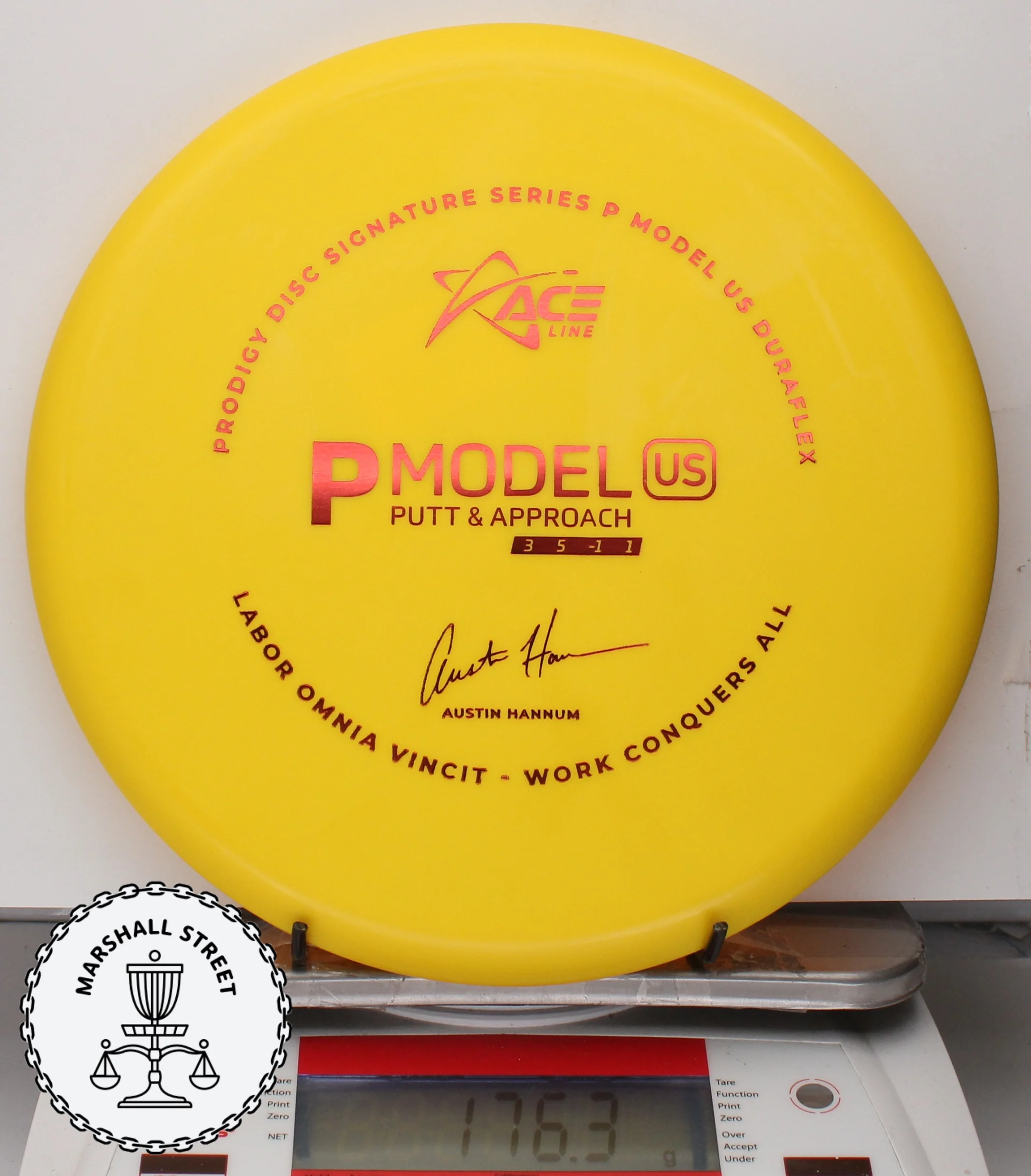 38335.jpg P Model US, DuraFlex A Hannum '22 - #06 Yellow, 176