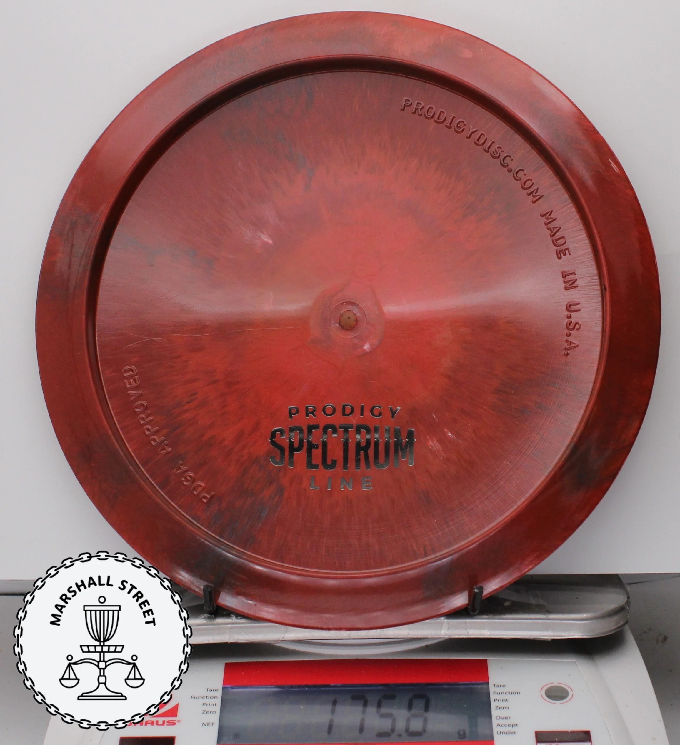 25945.jpg Prodigy H3 V2, 500 Spectrum Bottom Stamp - #12 Red, 176