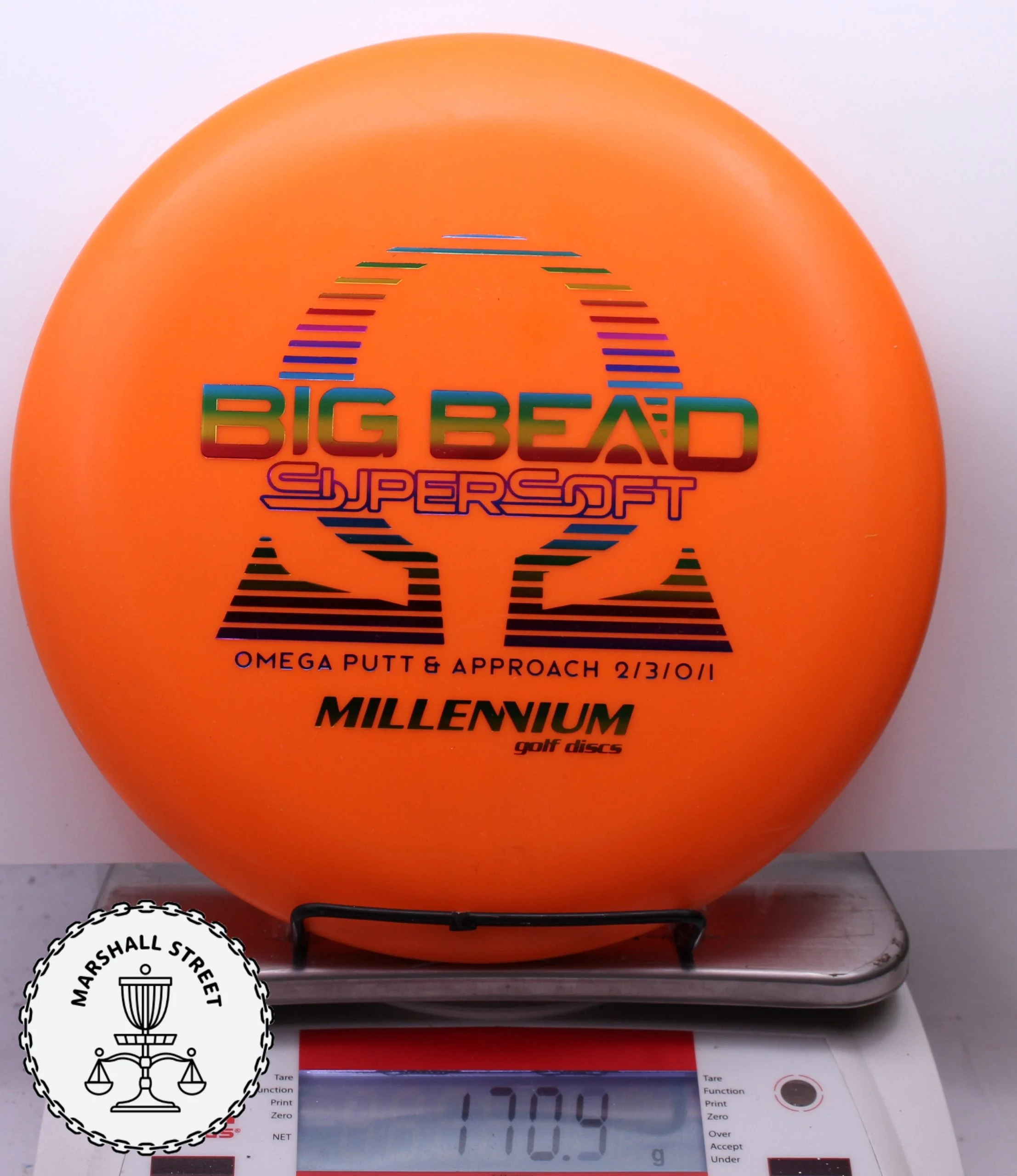 353.jpg Millennium Omega SS, Big Bead - #31 Orange, 170