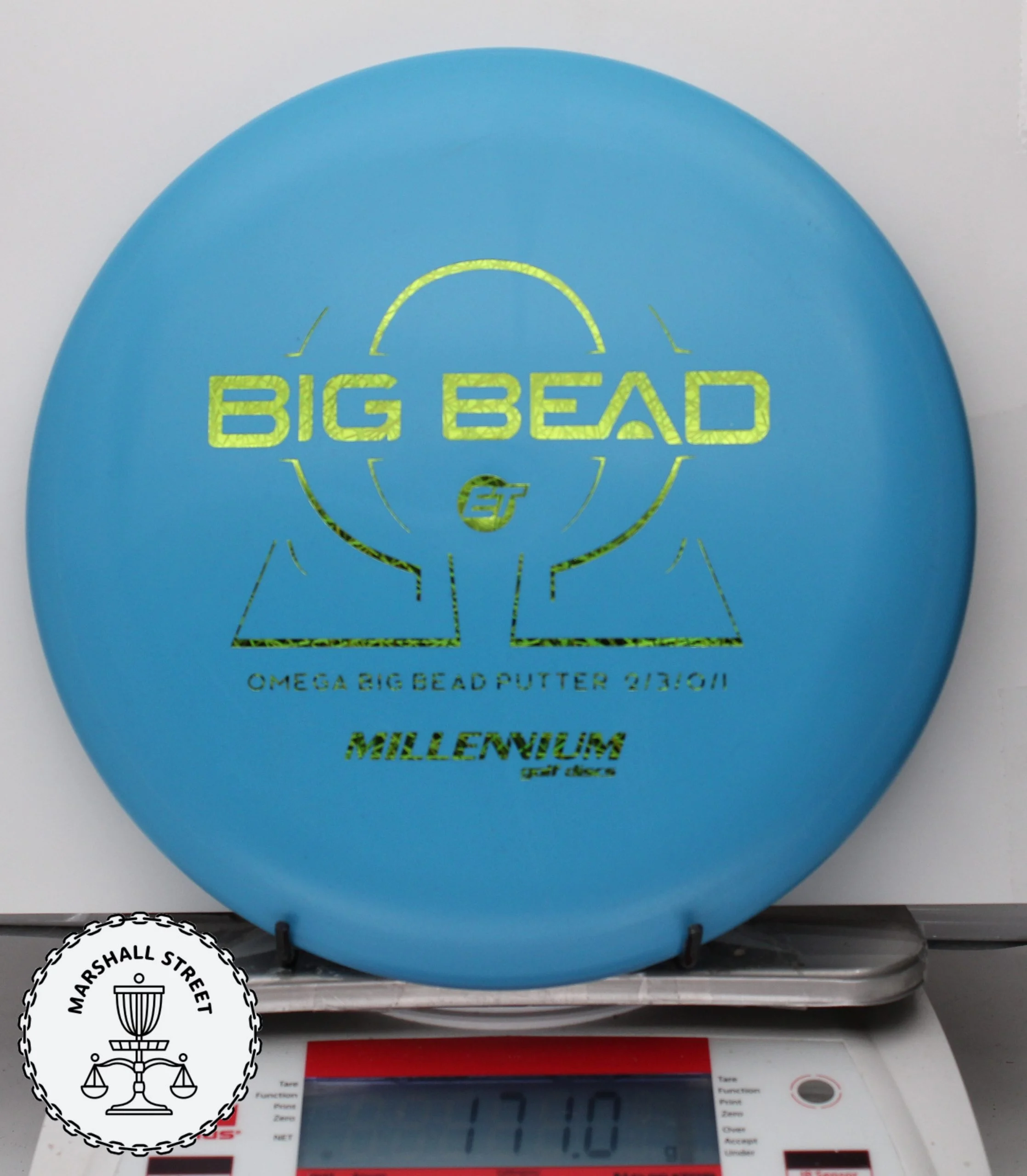 23617.jpg ET Omega, Big Bead - #01 Blue, 171