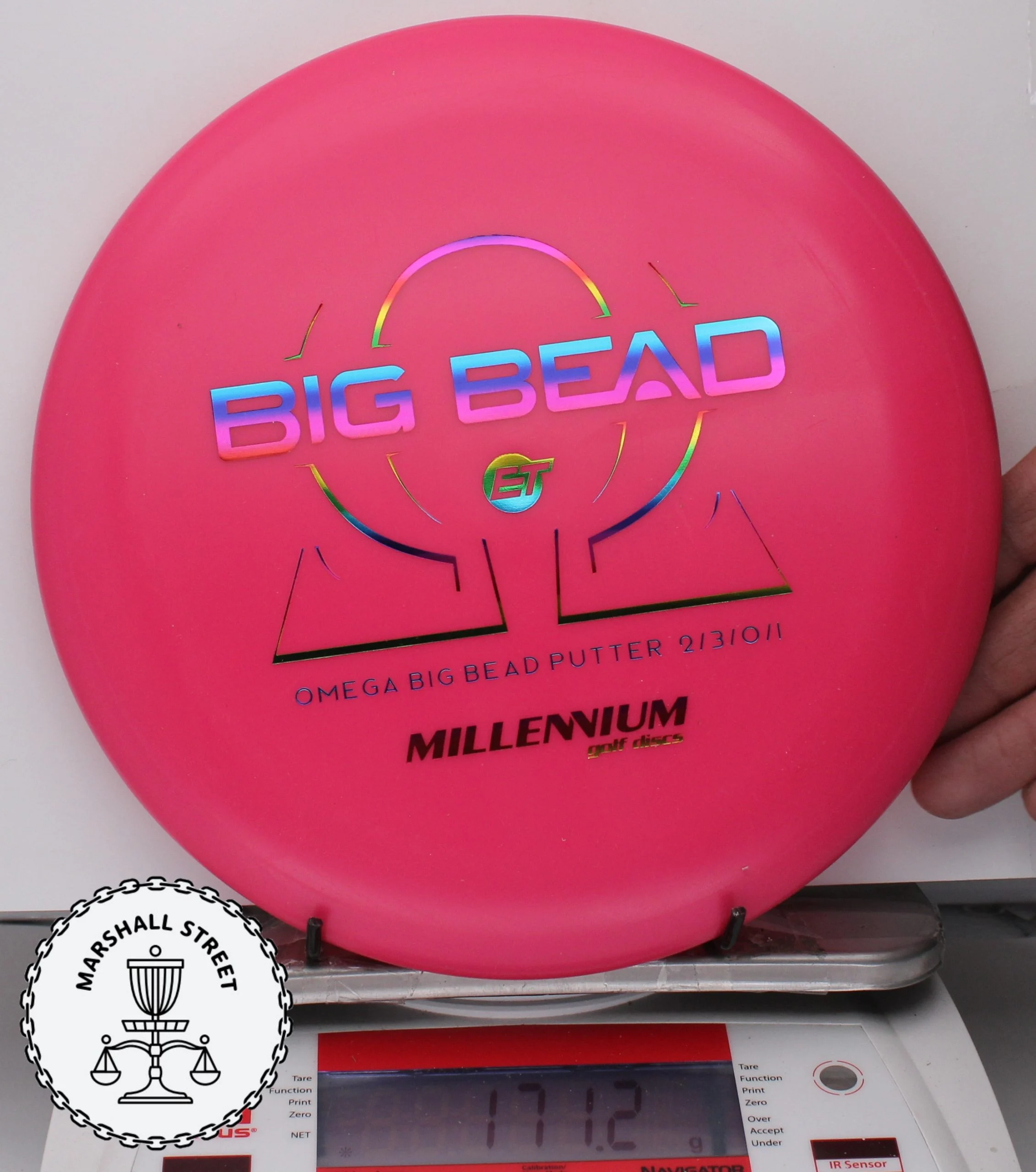 40284.jpg ET Omega, Big Bead - #30 DarkPink, 171