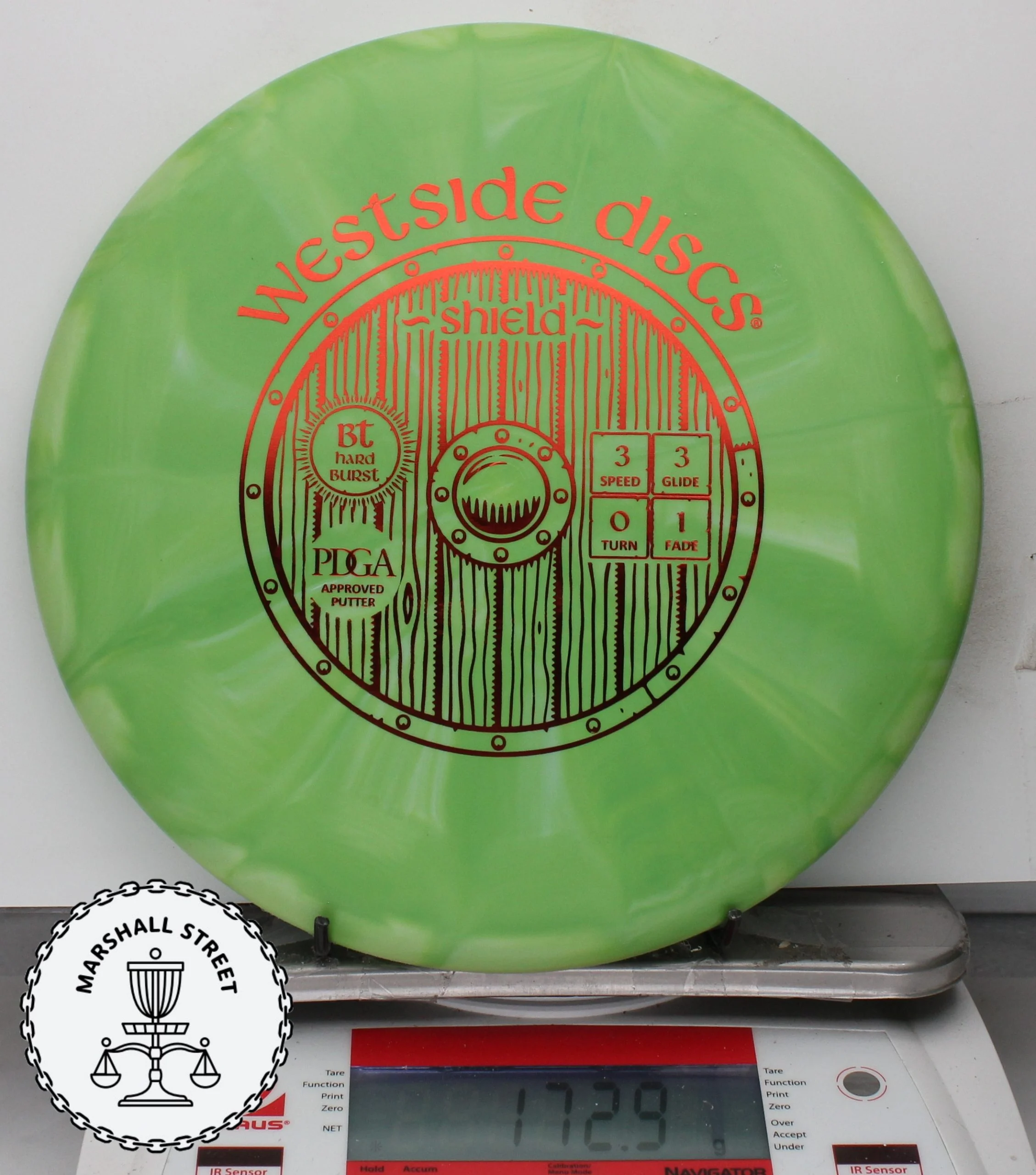 115031.jpg Bt Hard Burst Shield - #19 Green, 173