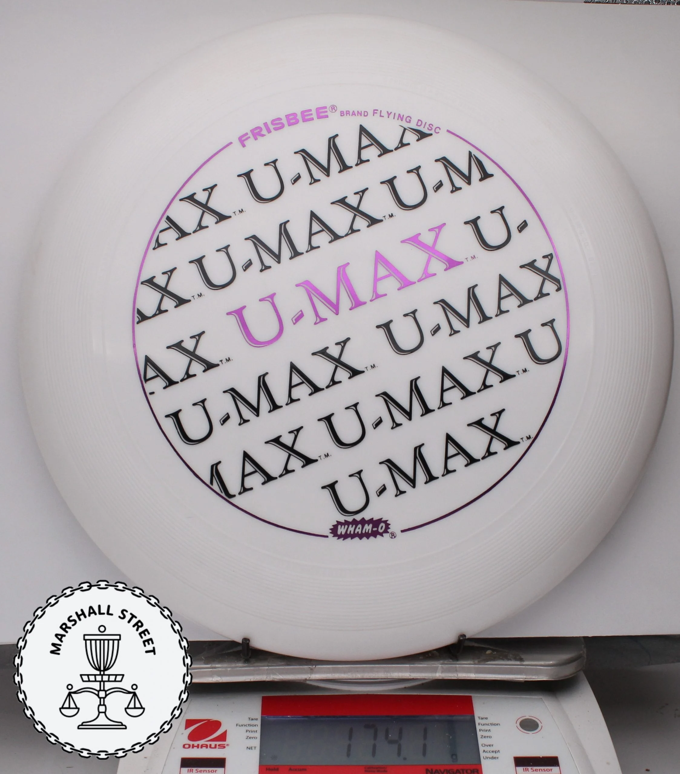 114784.jpg Wham-O UMAX Frisbee - #52 White, 174