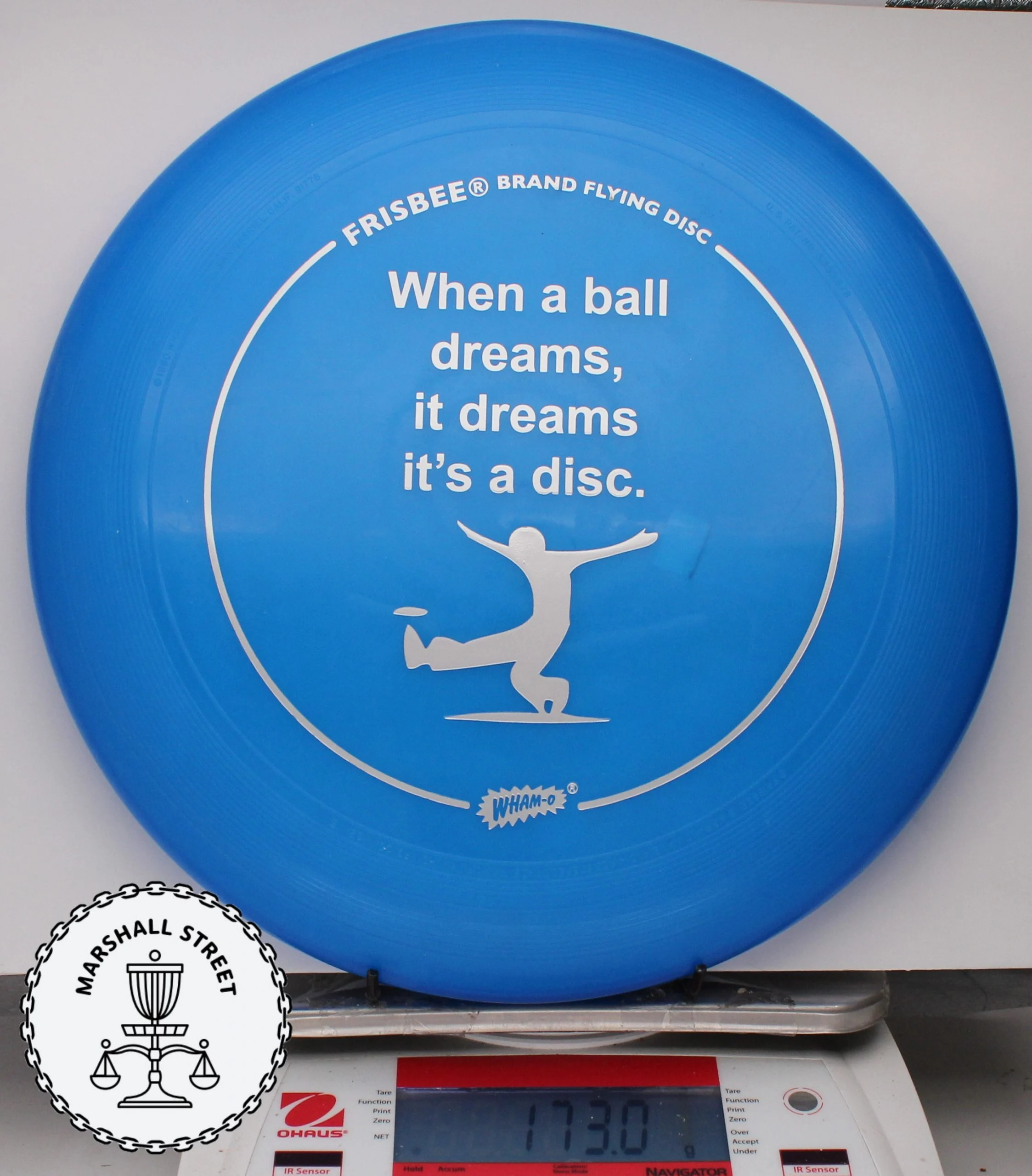 114792.jpg Wham-O UMAX Frisbee - #60 Blue, 173
