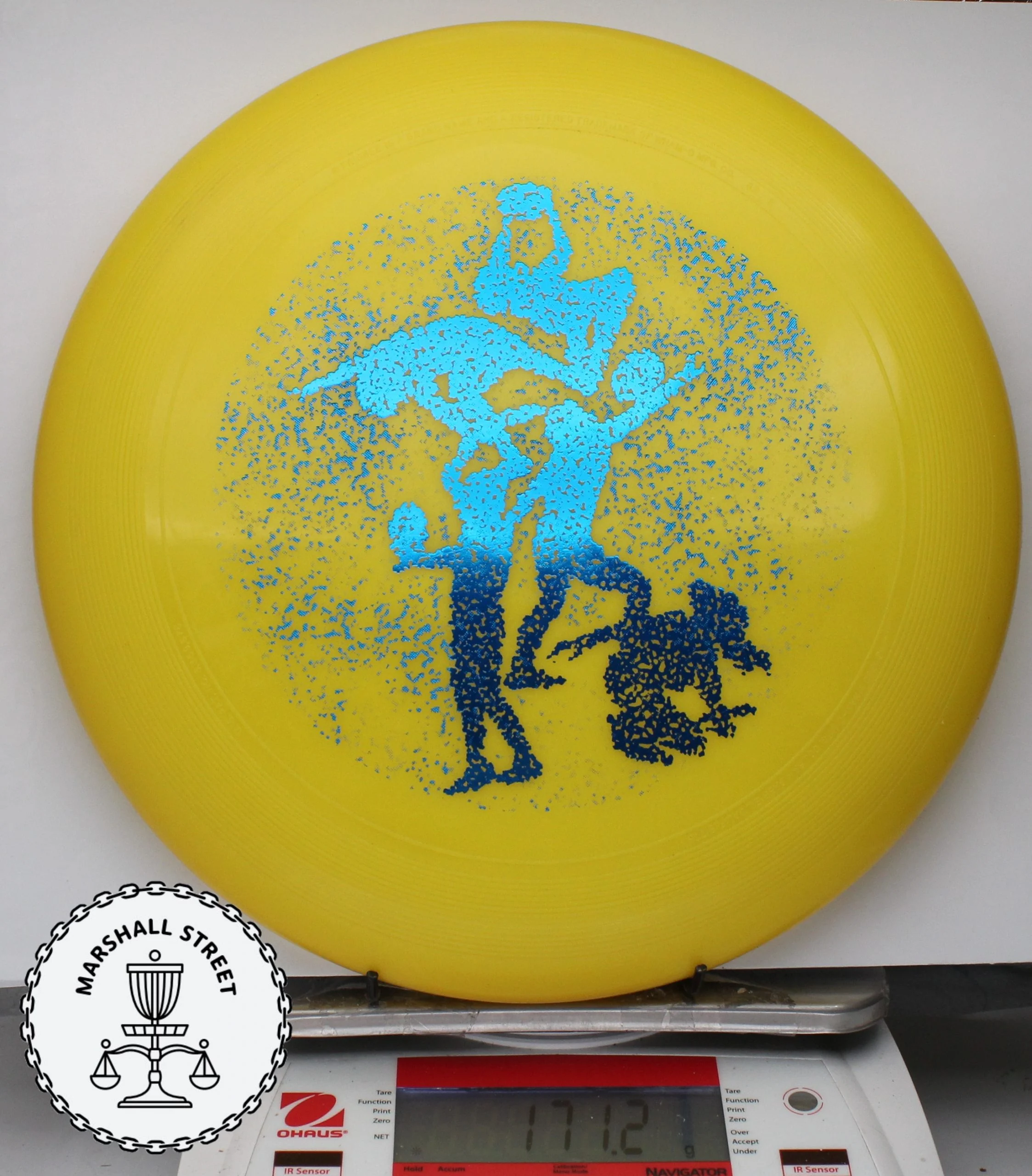 114798.jpg Wham-O UMAX Frisbee - #66 Yellow, 171