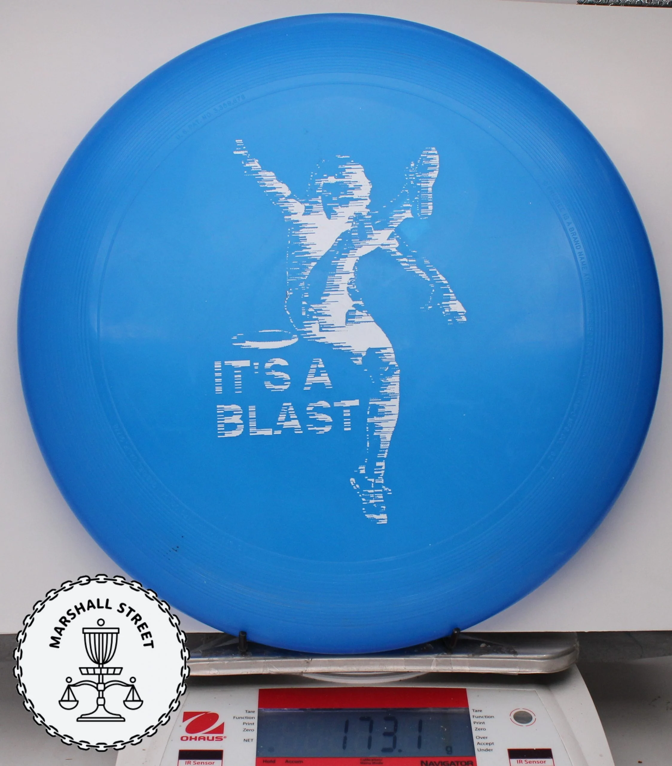 114793.jpg Wham-O UMAX Frisbee - #61 Blue, 173