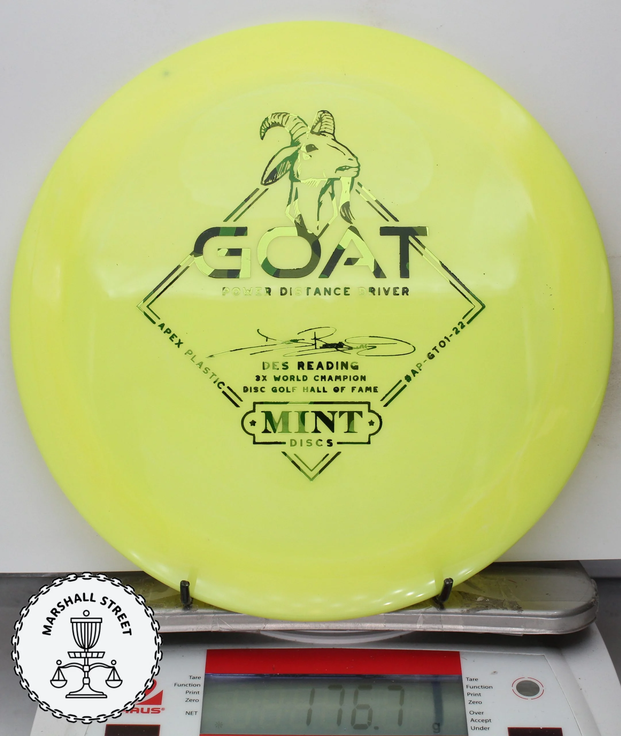 106950.jpg Apex Goat, Des Reading - #33 NYellow, 177