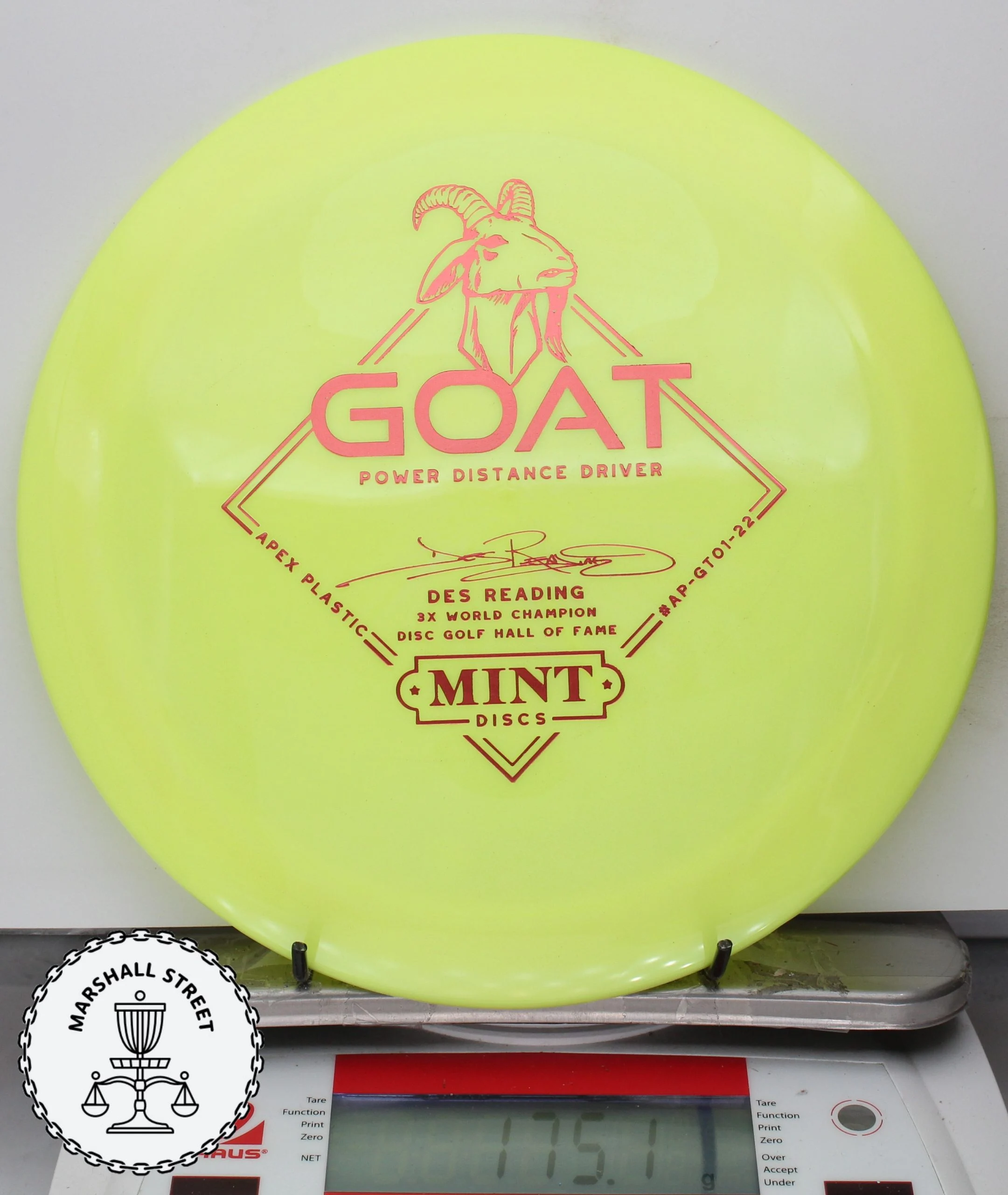 106948.jpg Apex Goat, Des Reading - #31 NYellow, 175