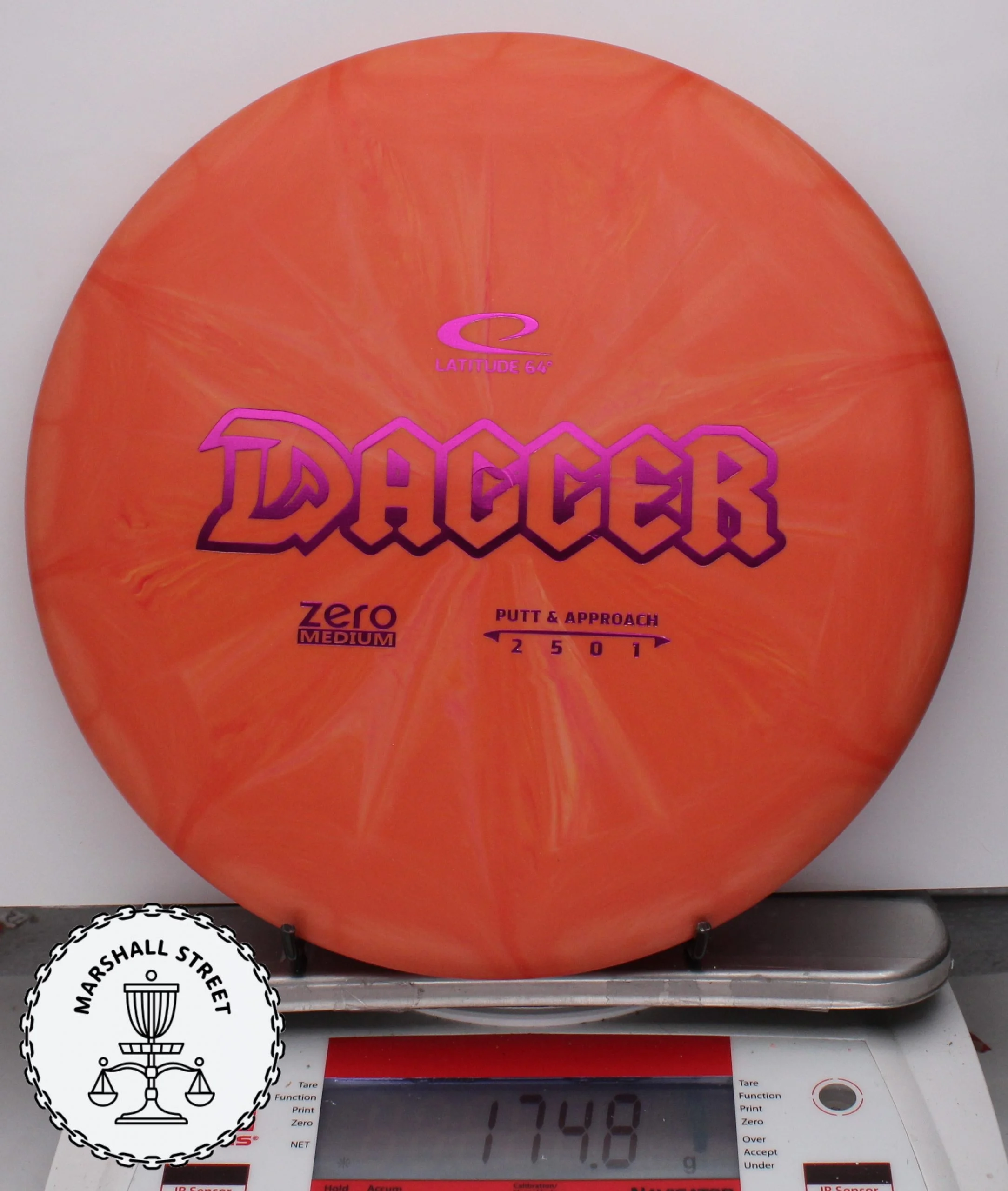121897.jpg Zero Medium Burst Dagger - #01 Orange, 175