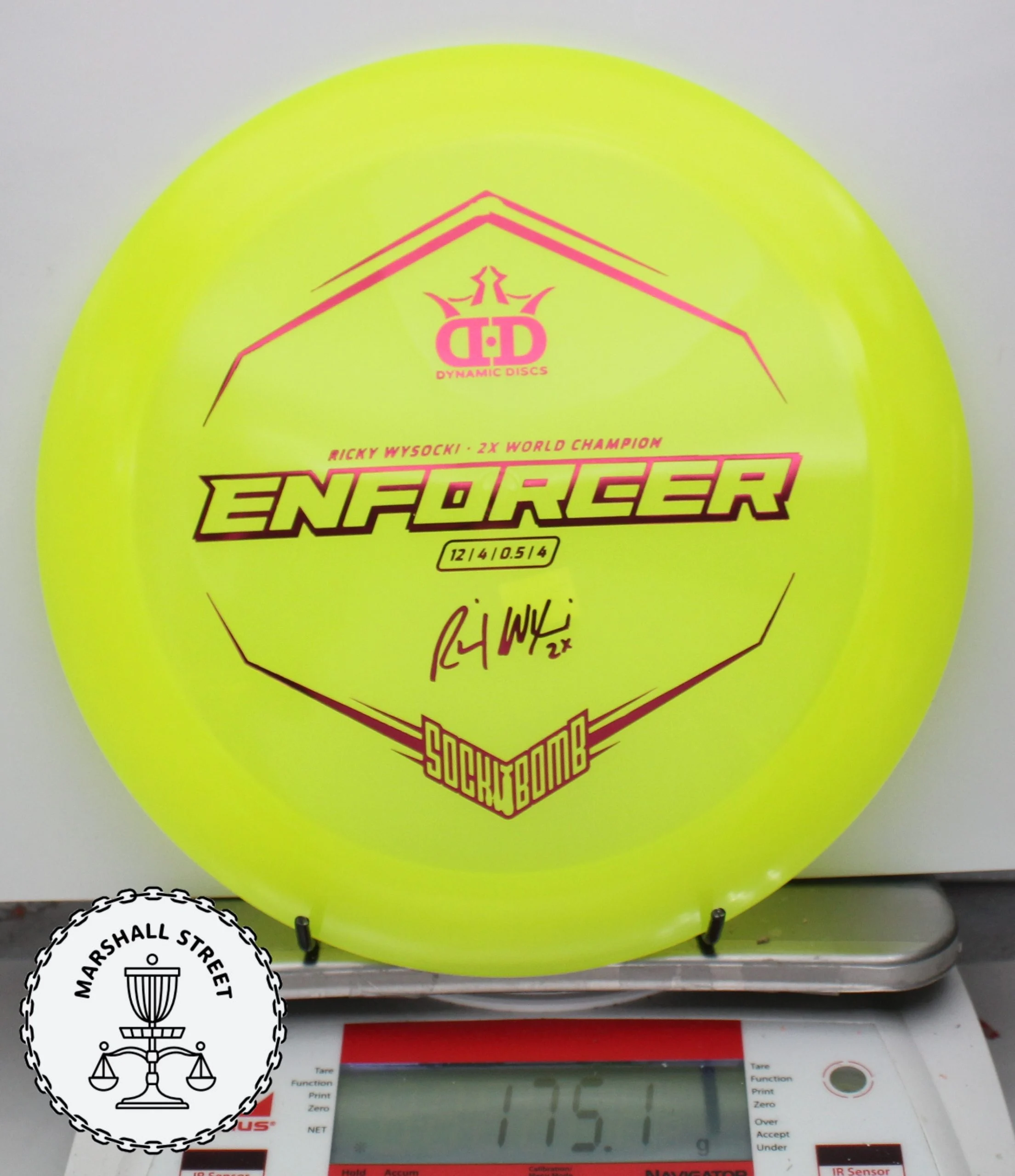 121255.jpg Lucid Enforcer, Ricky Wysocki - #81 NYellow, 175