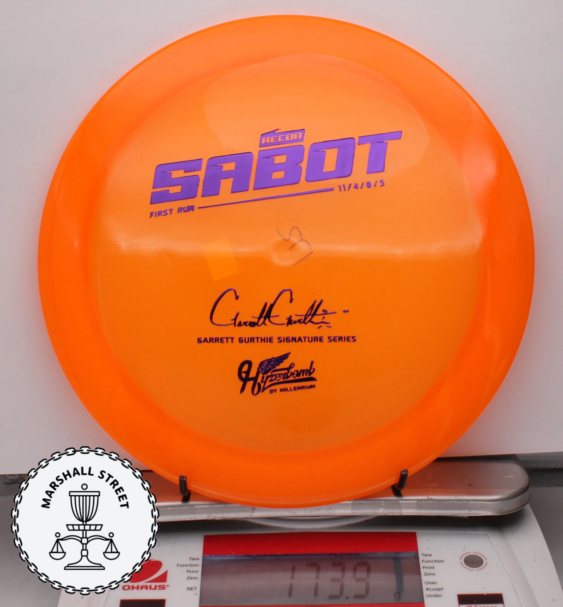 116658.jpg Recon Sabot, Garret Gurthie - 1st Run - #07 Orange, 174