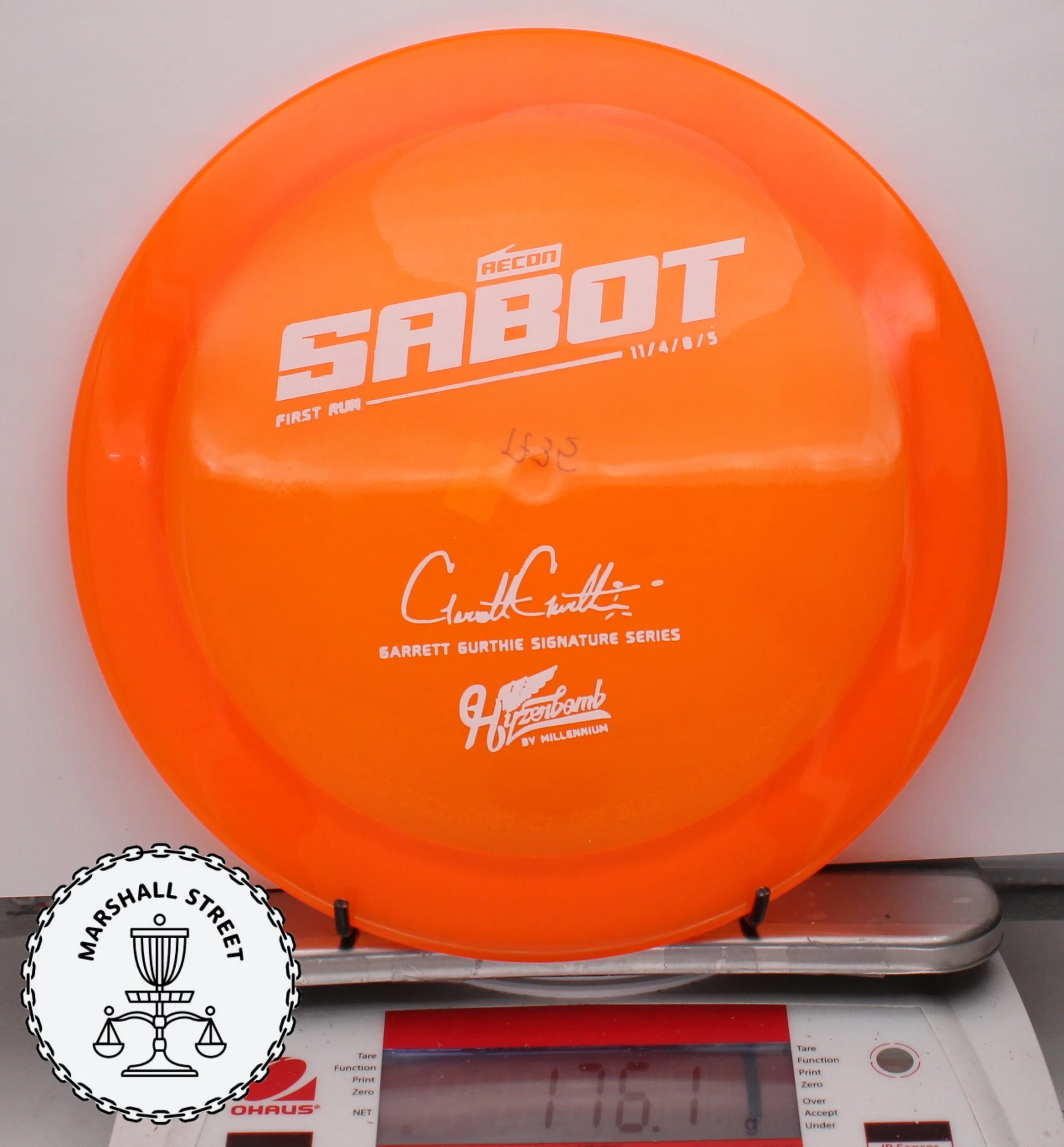 116651.jpg Recon Sabot, Garret Gurthie - 1st Run - #01 Orange, 176