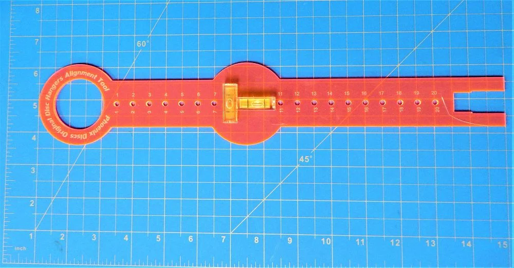 127378-1.jpg Phoenix Discs Alignment Tool - Neon Orange, 14.875"